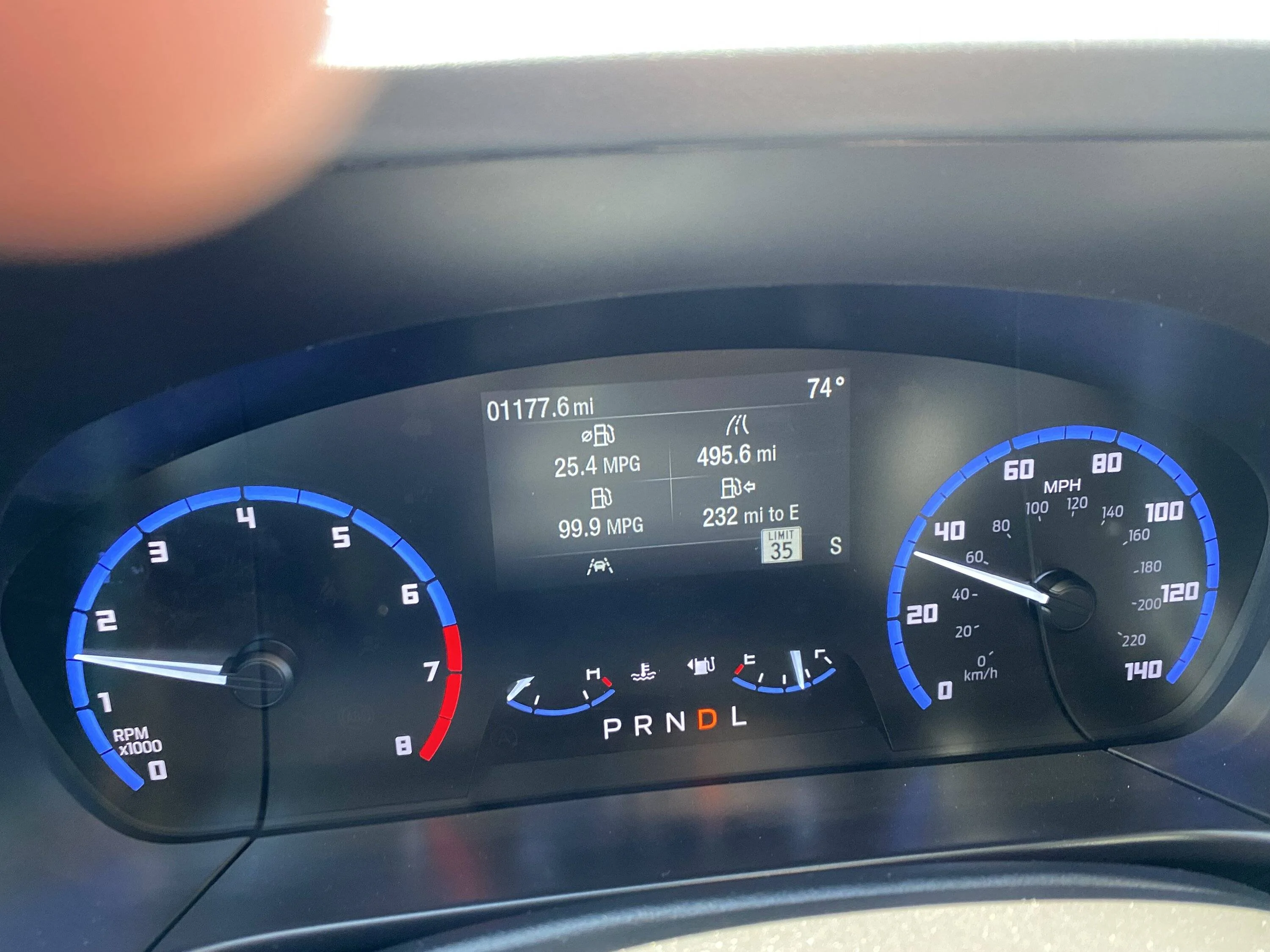 Ford Bronco Sport The Flashing Speed Limit Sign is Driving Me Bonkers!!! IMG_7845