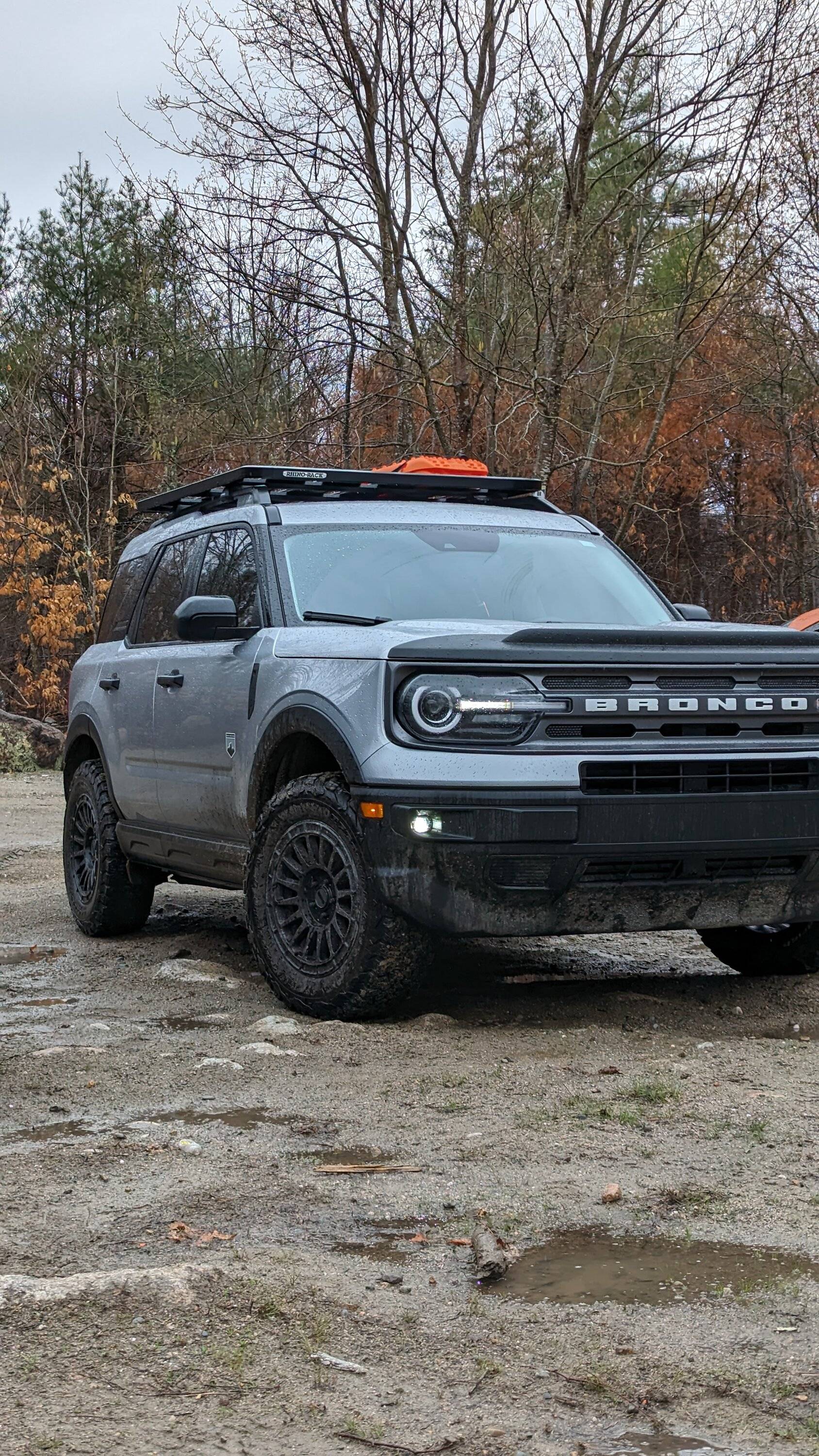 Ford Bronco Sport Questions on 1.5” HRG lift and 245 65 R17 ko2’s PXL_20230423_170217143