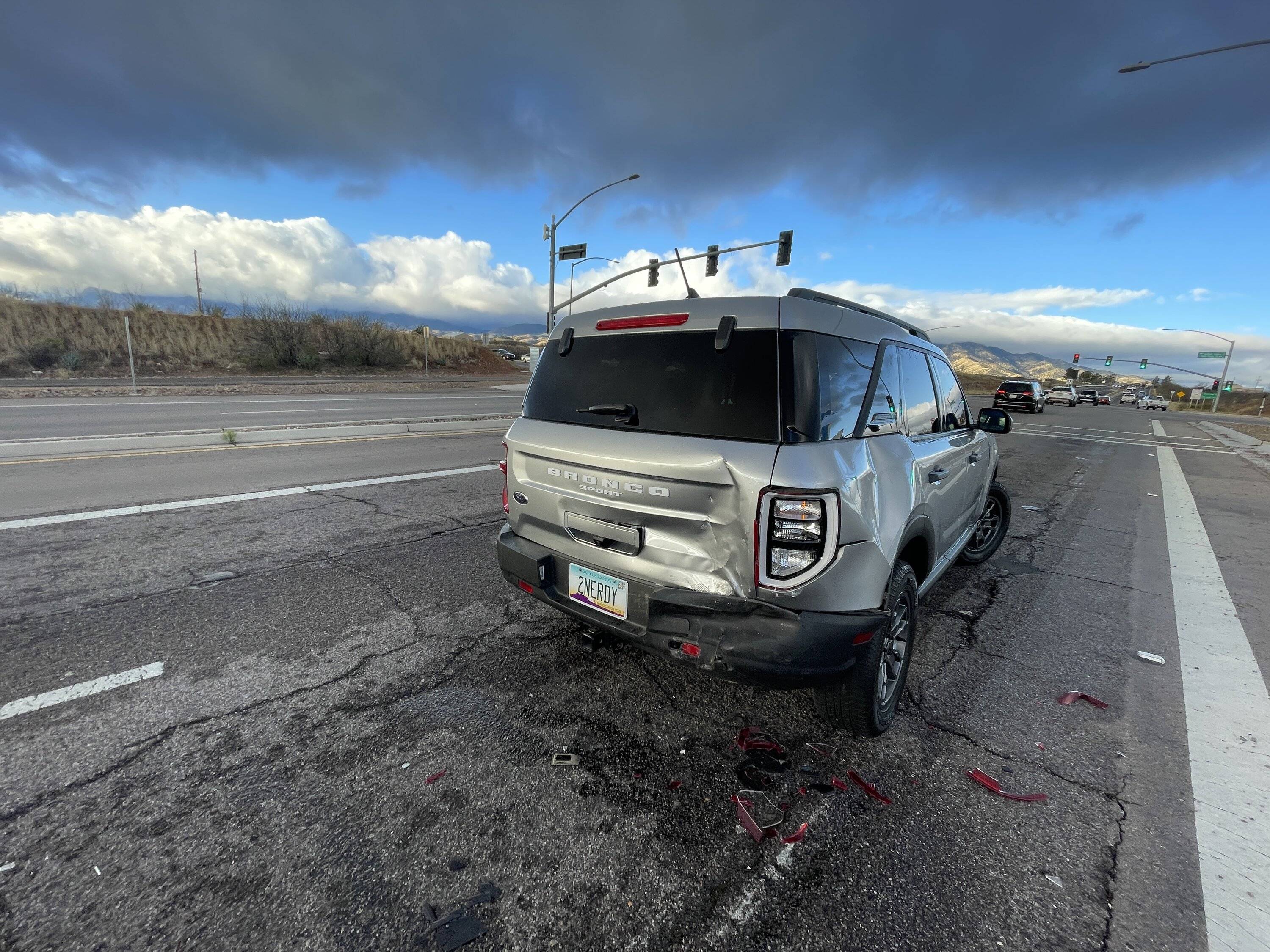 Ford Bronco Sport My Iconic Silver BigBend experience cut short (totaled) IMG_2269