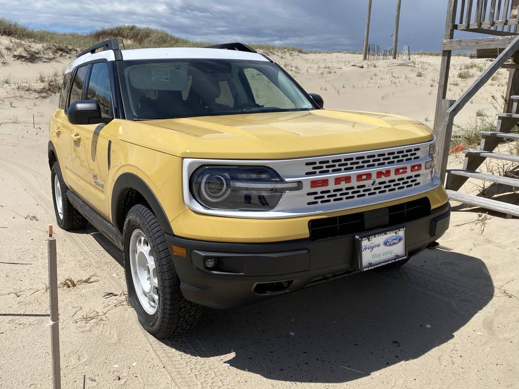 Ford Bronco Sport Badlands vs. Heritage Limited for oversand (ground clearance? water fording?) 1683233290870