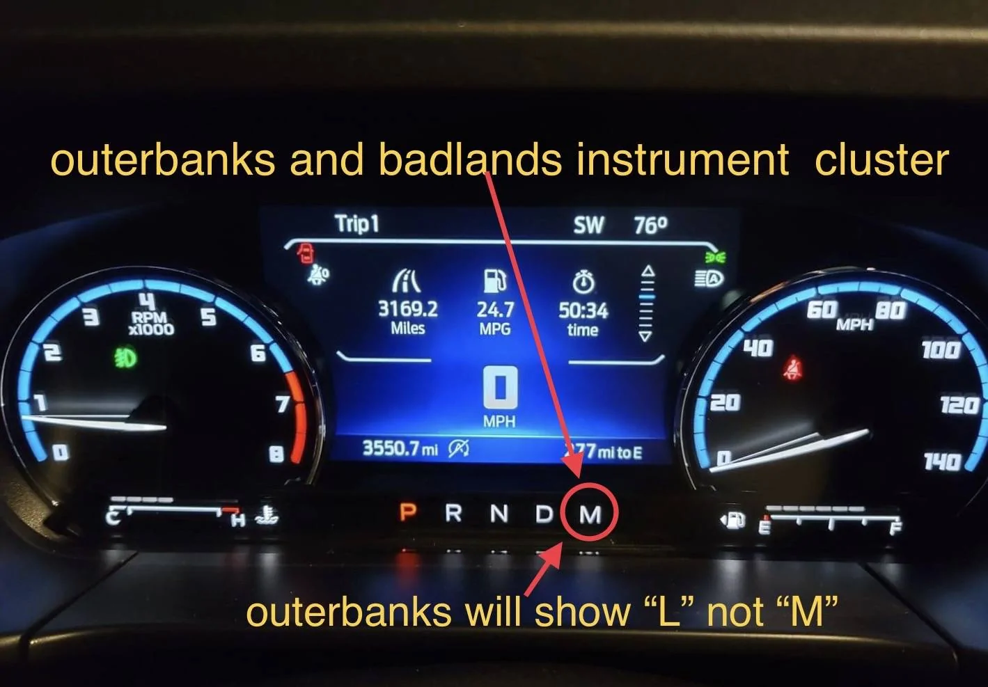 Ford Bronco Sport Swap Instrument Cluster in Big Bend 1683908687958