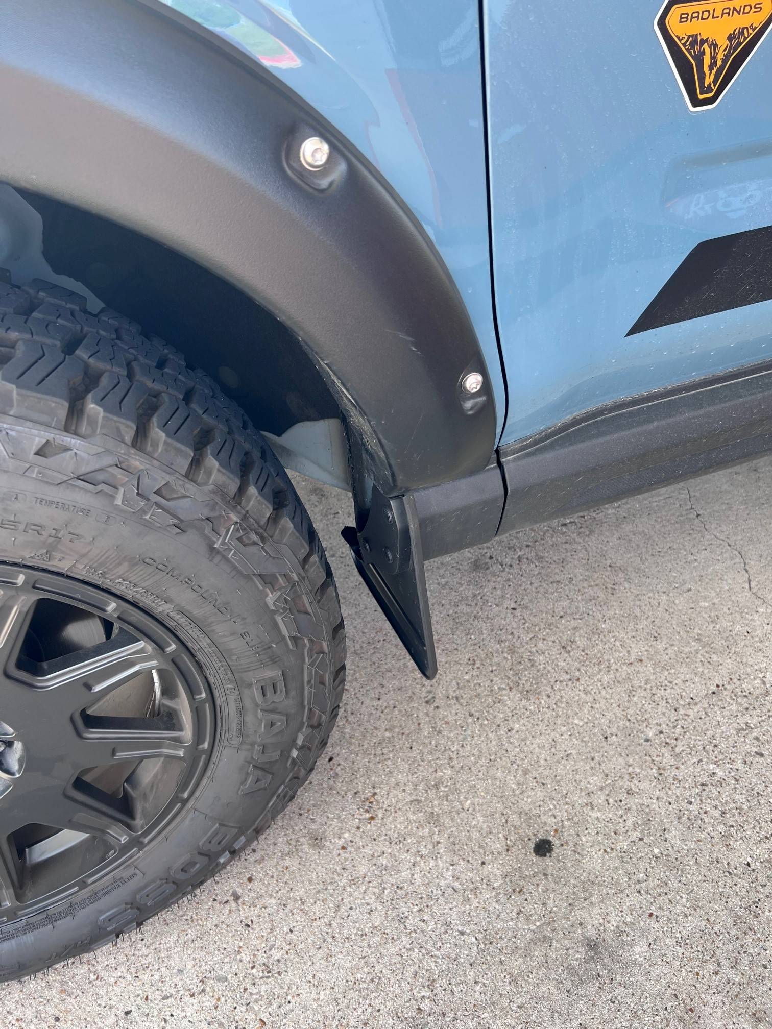 Ford Bronco Sport 20mm wheel spacers question Flaps