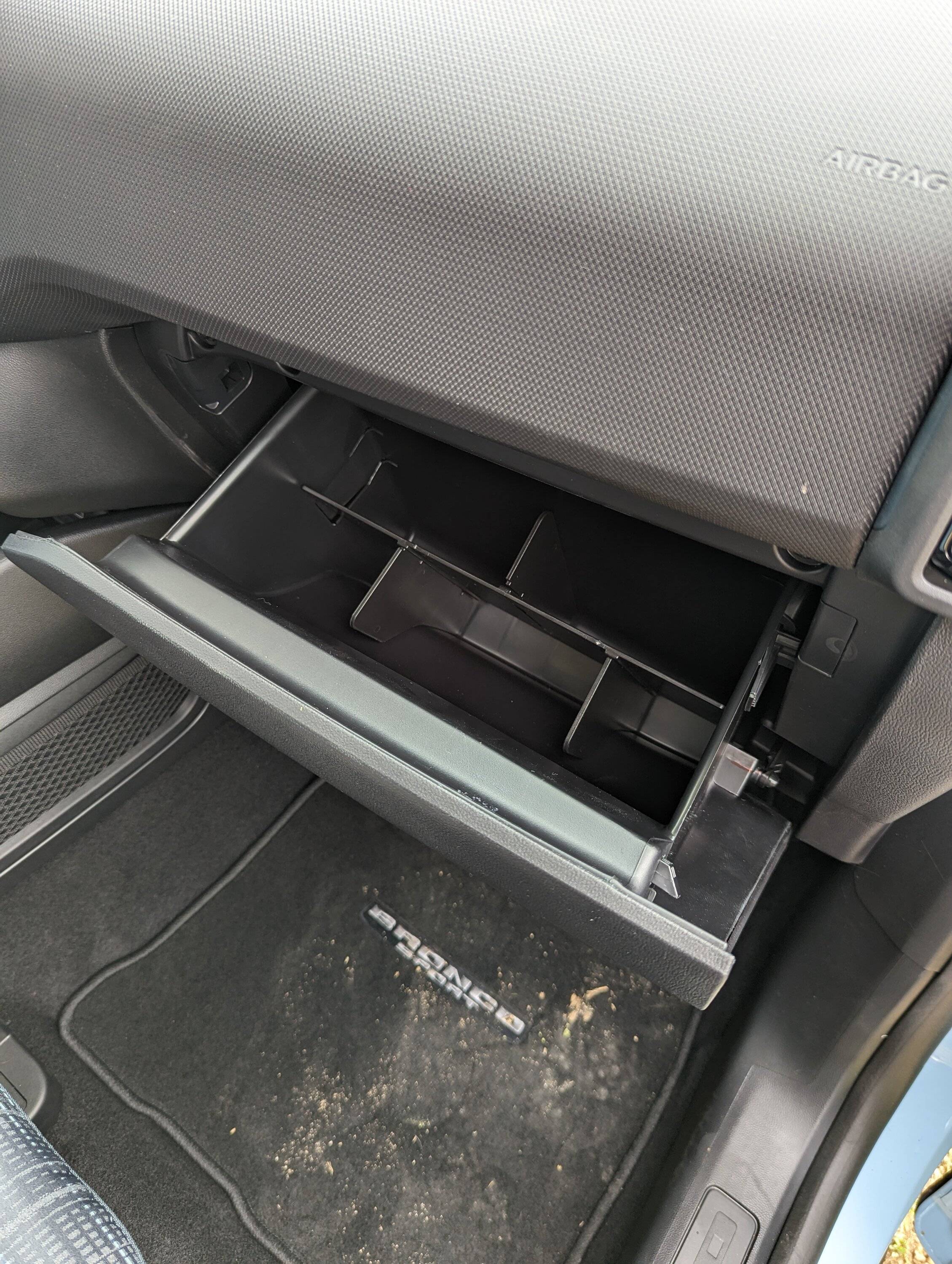 Ford Bronco Sport Glove Box Organizer? PXL_20230516_005005275.MP