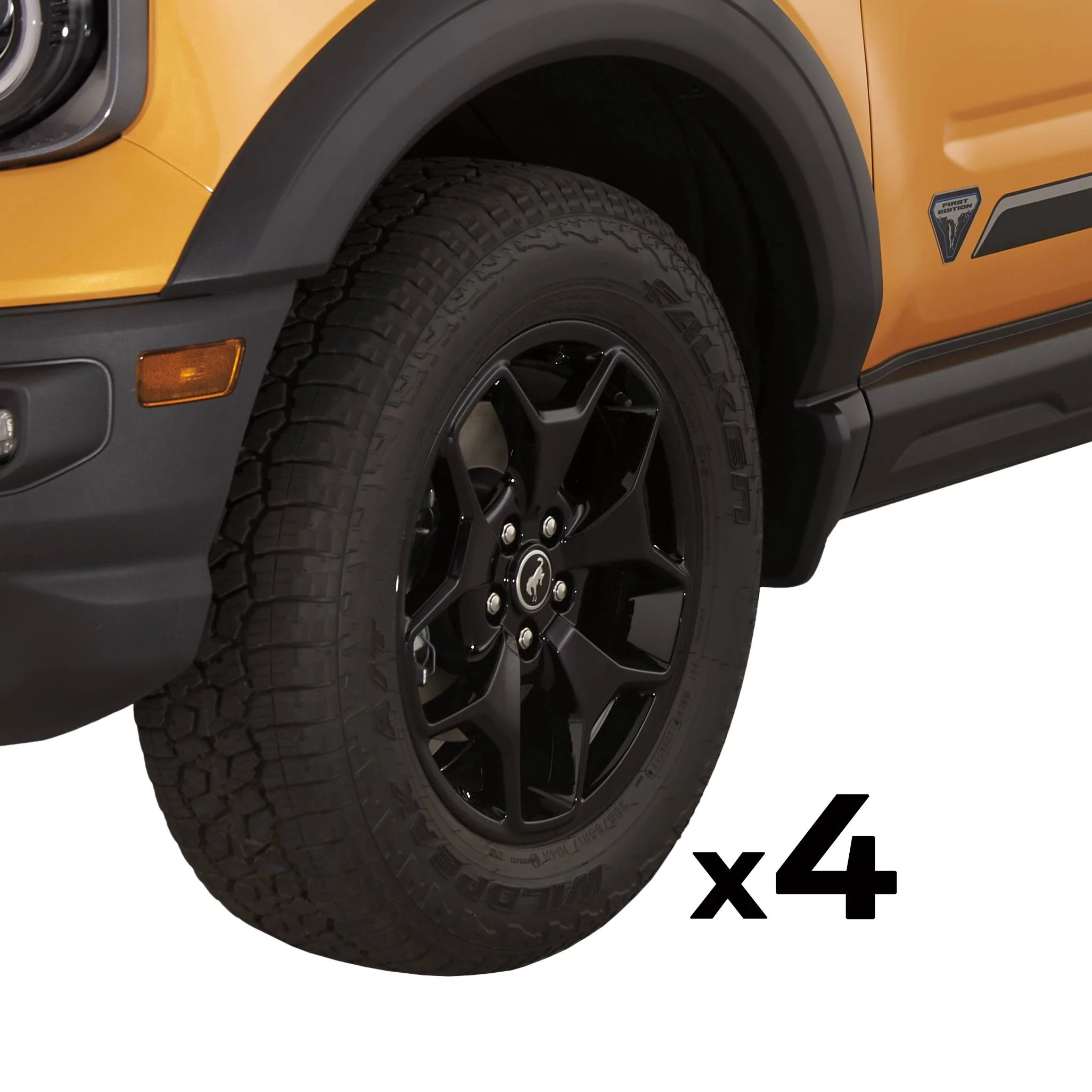 Ford Bronco Sport Rank Stock Wheels on Bronco Sport M-1007K-BS17GB