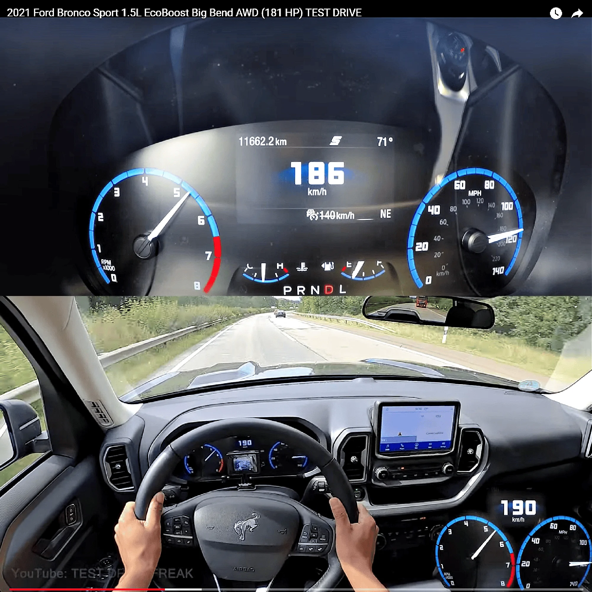 Ford Bronco Sport Top Speed... big bend 118 mph