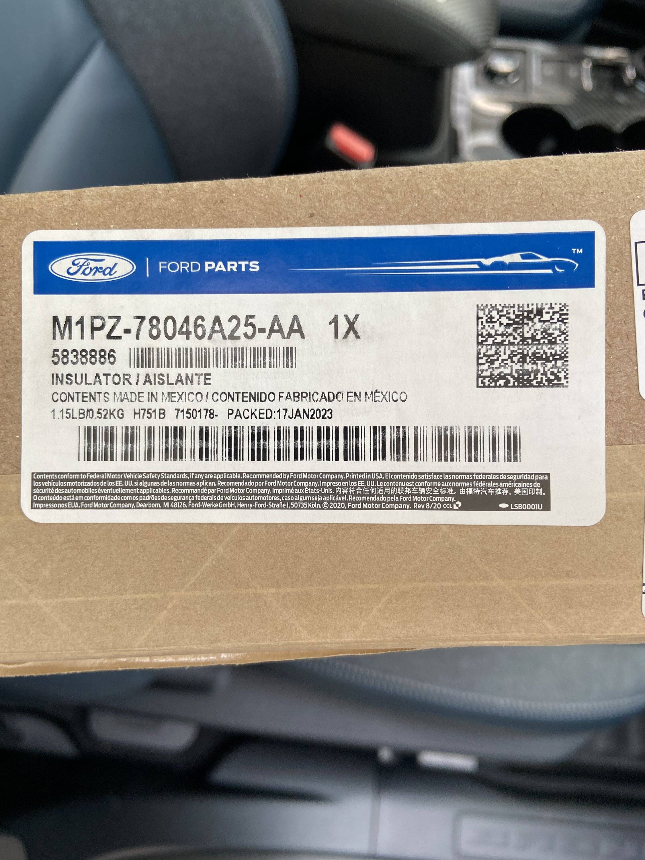 Ford Bronco Sport Anyone else missing the panel under the dash above the passenger side fuse box where the floor air ducts are. IMG_2166