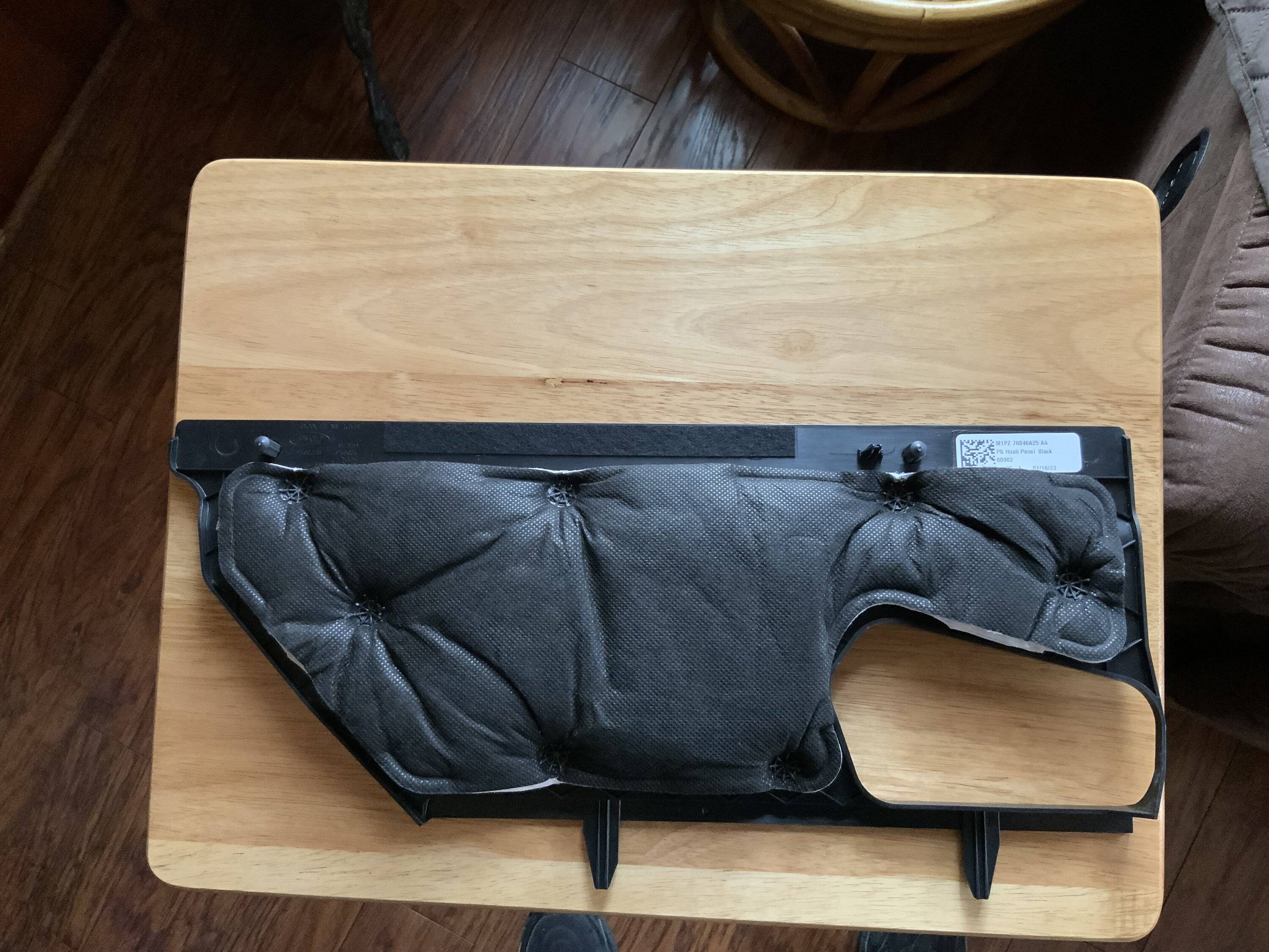 Ford Bronco Sport Anyone else missing the panel under the dash above the passenger side fuse box where the floor air ducts are. IMG_4228