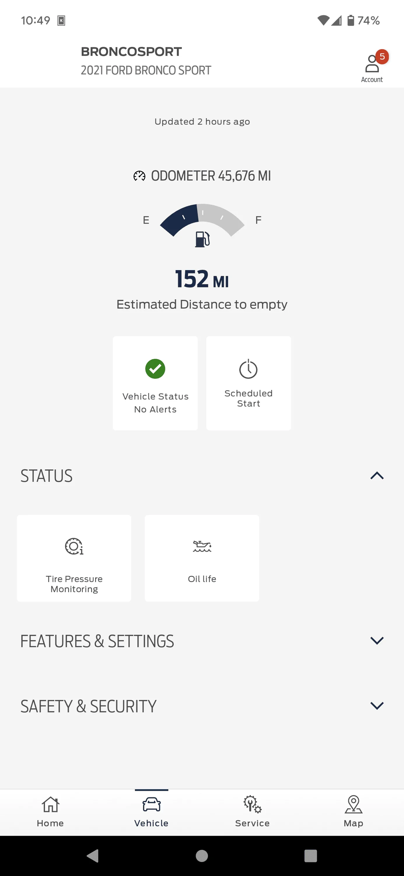 Ford Bronco Sport Who has the highest mileage on their bronco Sport Screenshot_20230523-224939~2