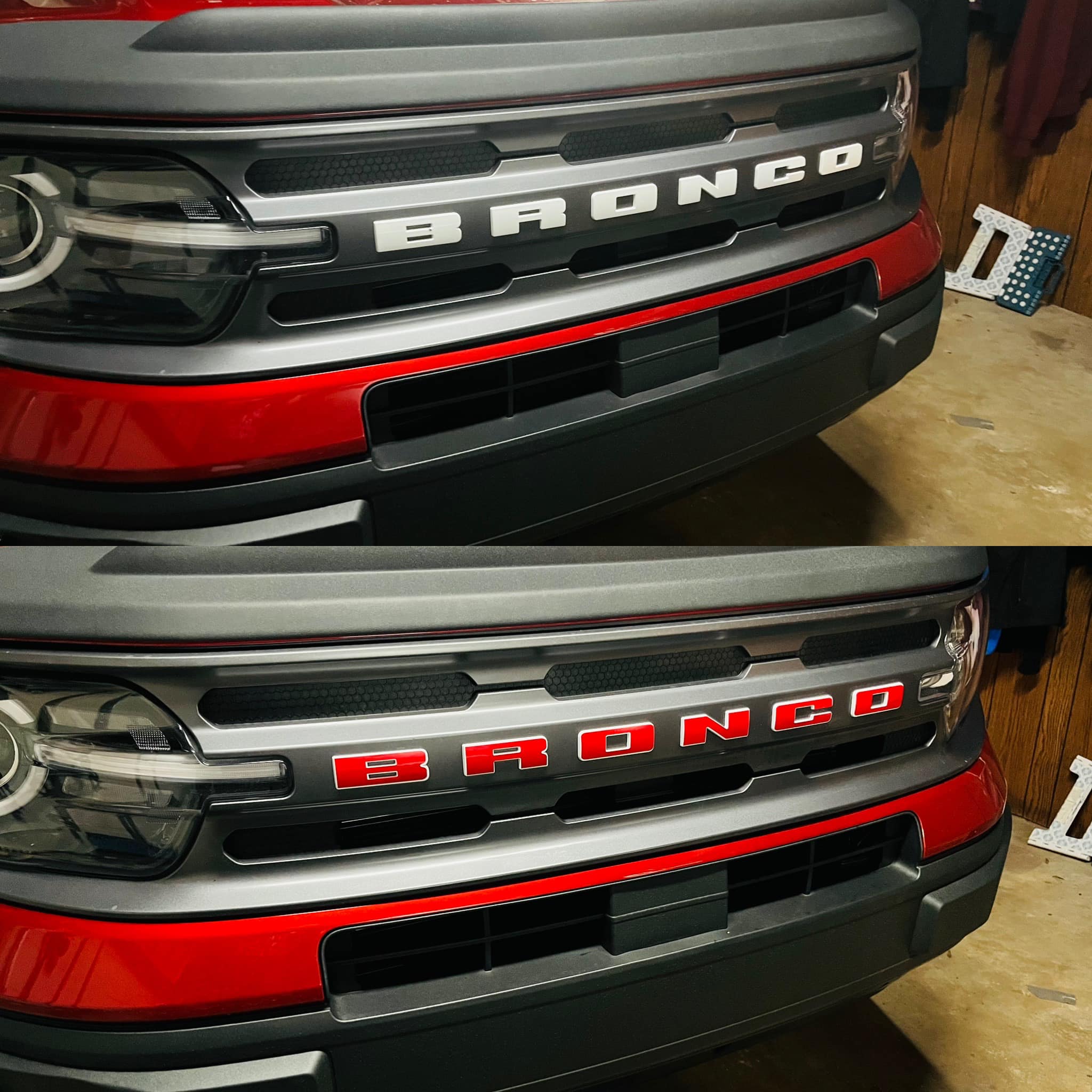 Ford Bronco Sport Vinyl lettering overlay question 333739936_152021237709269_4138361981216564188_n
