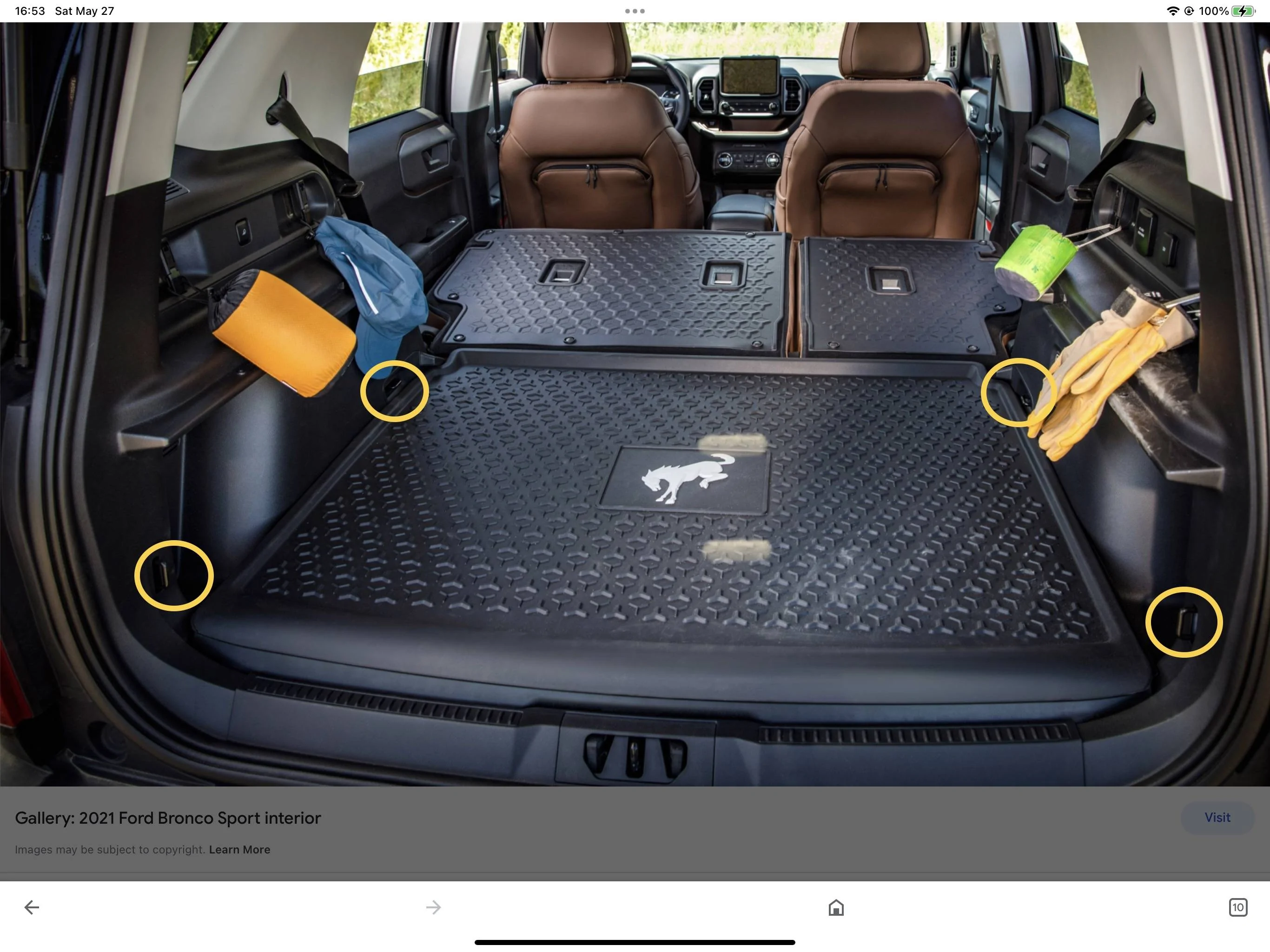 Ford Bronco Sport wimpy rear internal tie downs IMG_1971
