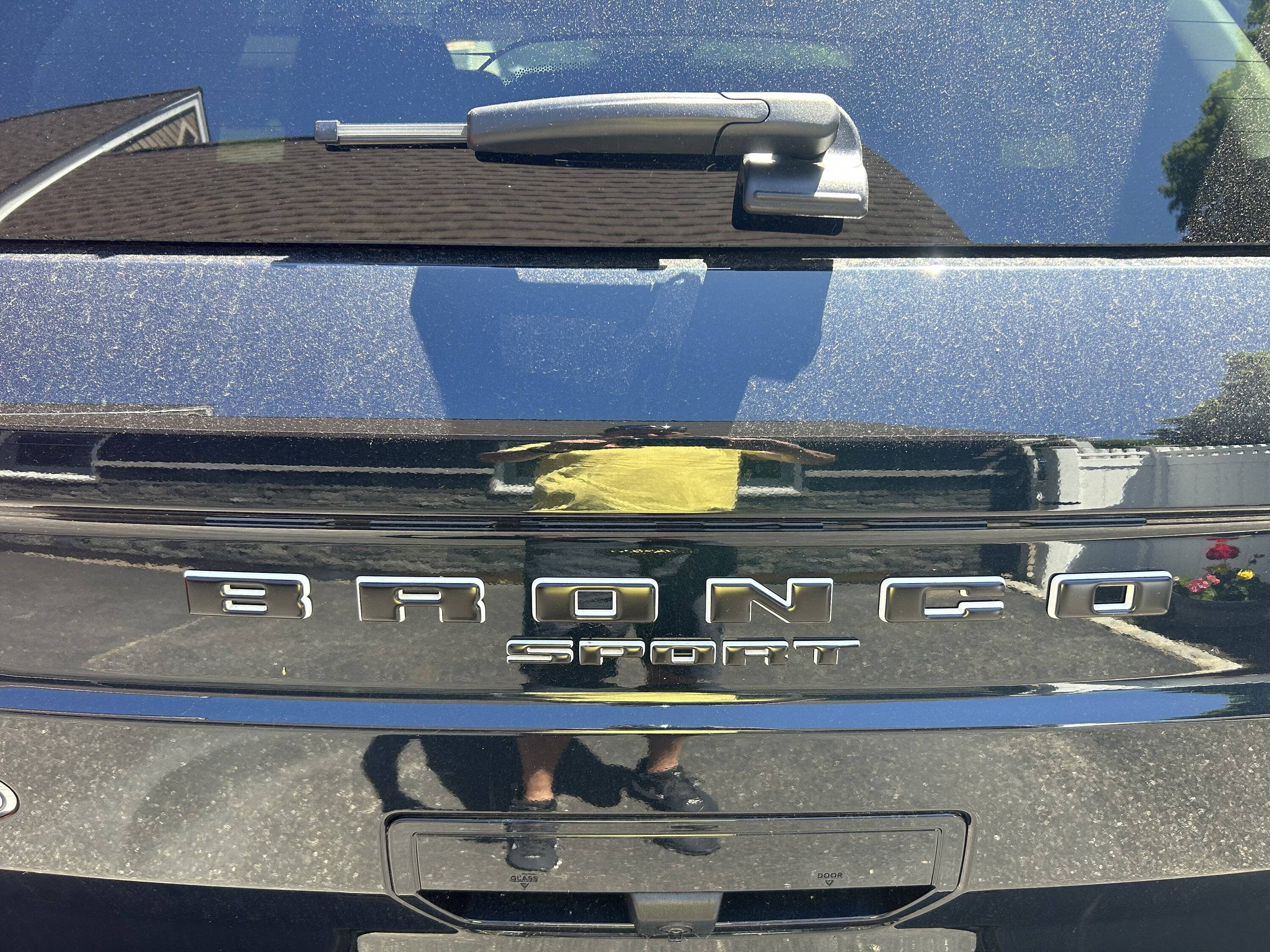 Ford Bronco Sport Black letter overlay yay or nay IMG_1898