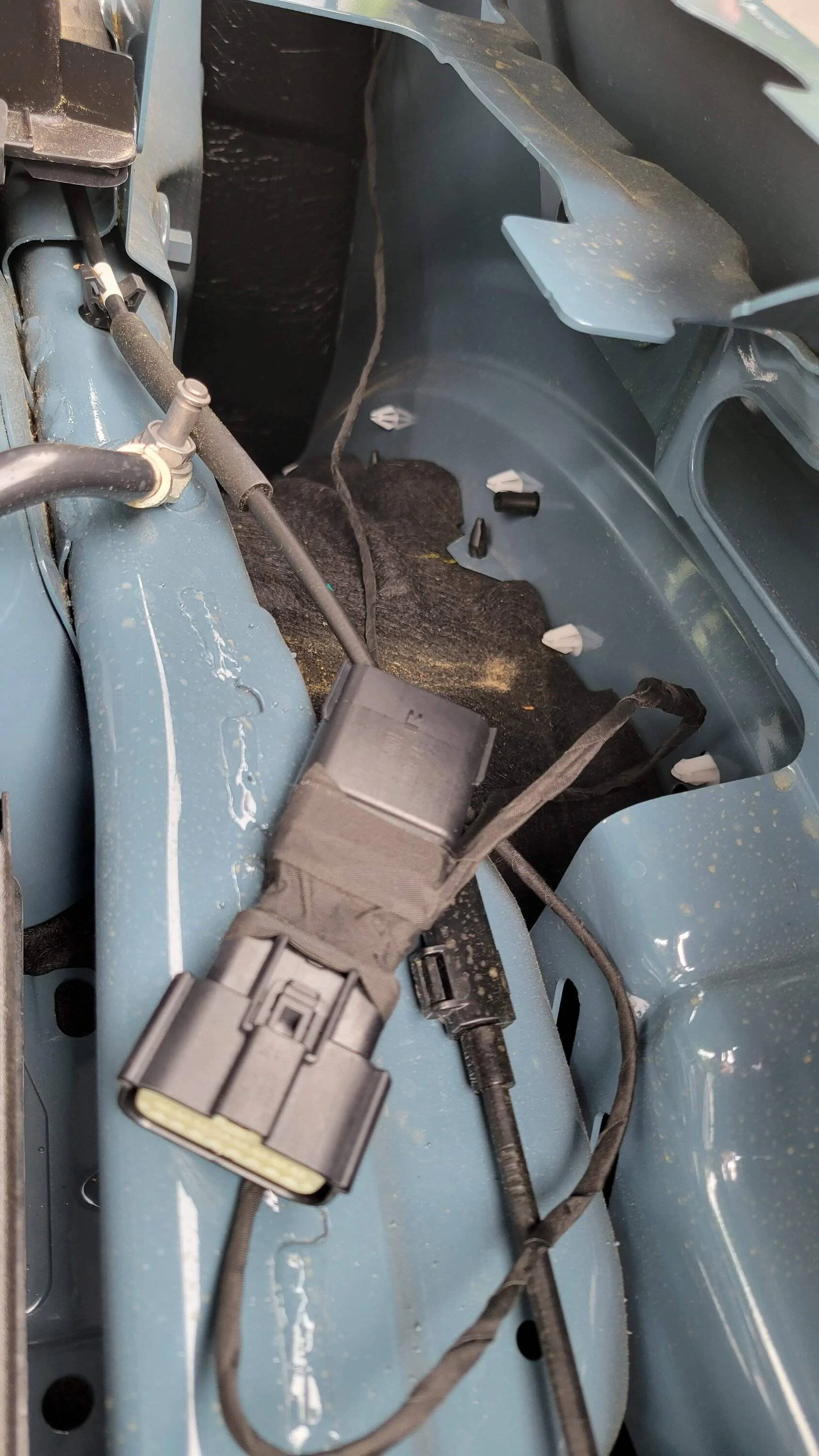 Ford Bronco Sport Tectico LED fender light side marker install drv wiring 2