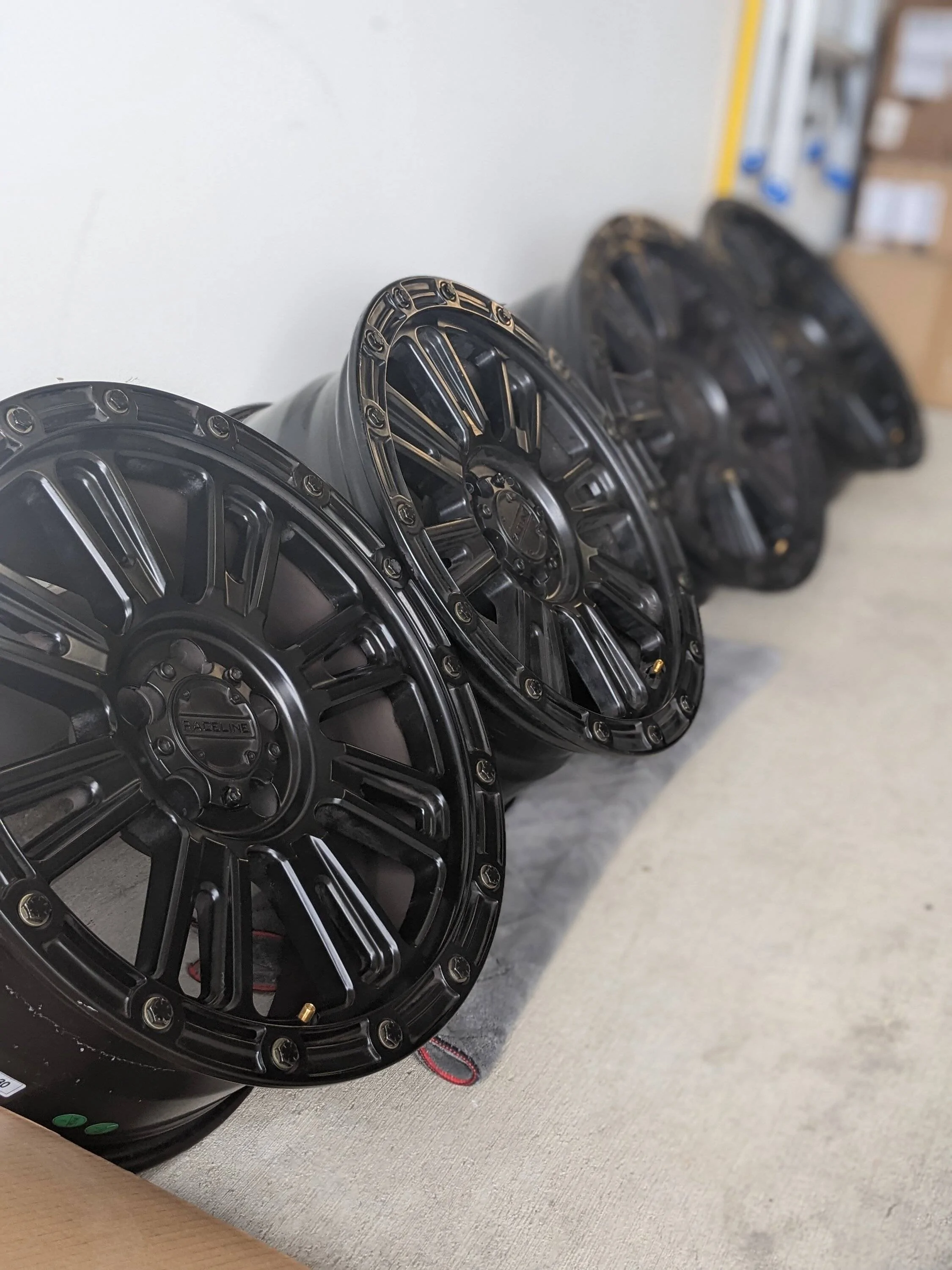 Ford Bronco Sport Raceline Compass wheels 17x8 30mm $500 PXL_20230529_180613551.PORTRAIT