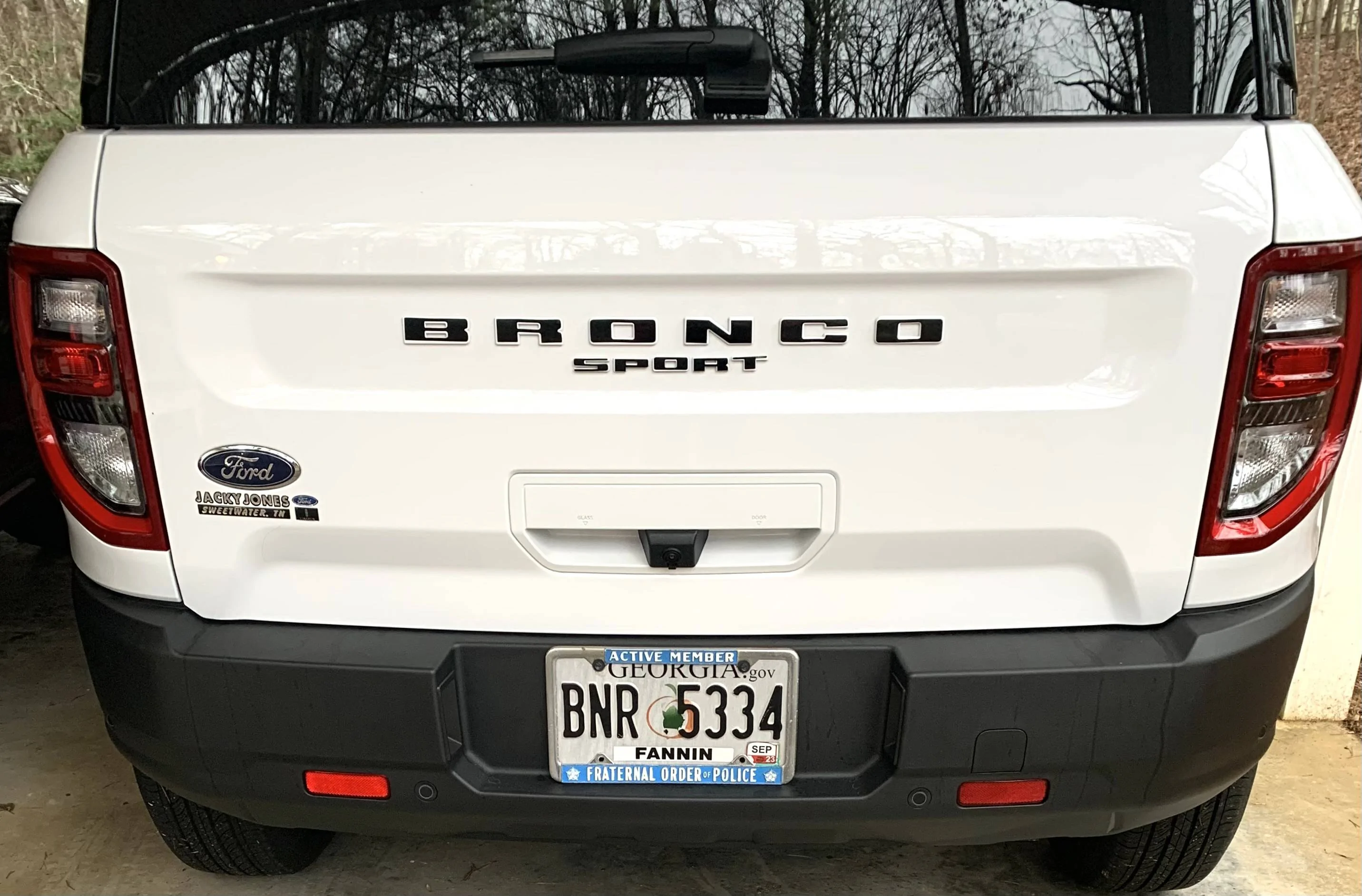 Ford Bronco Sport Black letter overlay yay or nay IMG_7030