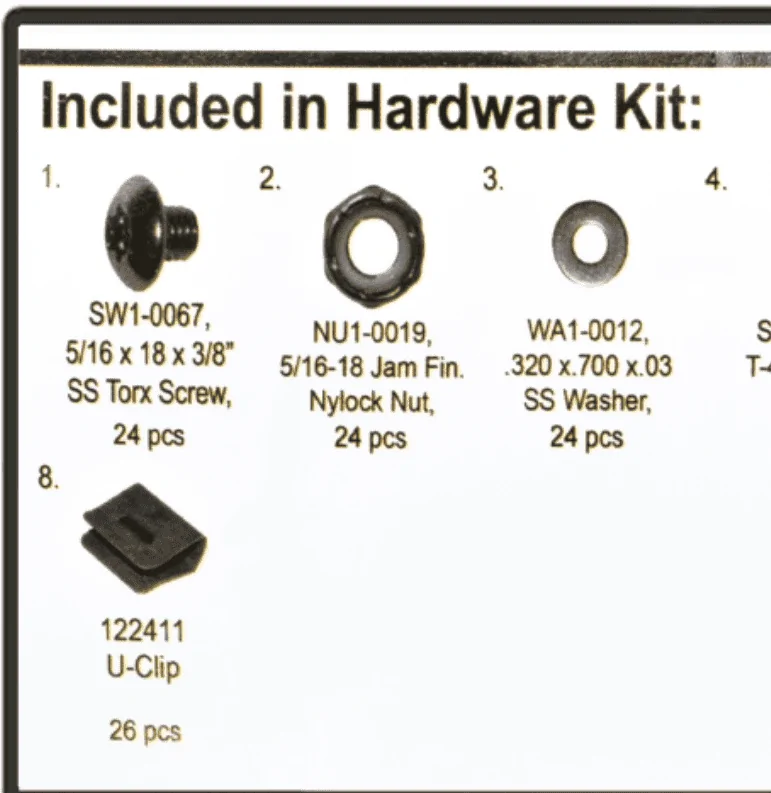 Ford Bronco Sport SALE Pocket Rivet Style Fender Flares InstallHardwar