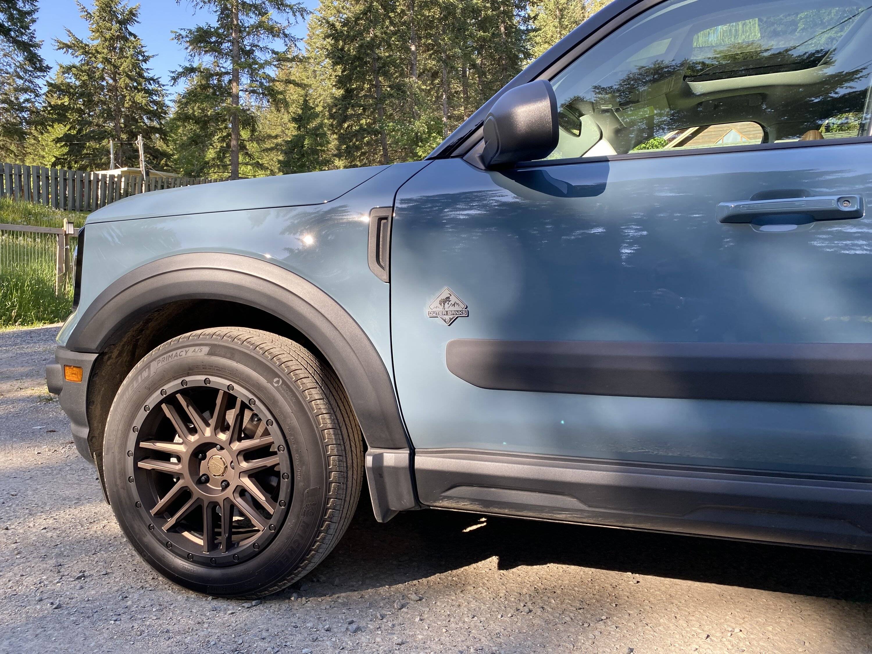 Ford Bronco Sport Black Rhino Arches bronze wheels on Area 51 IMG_4430