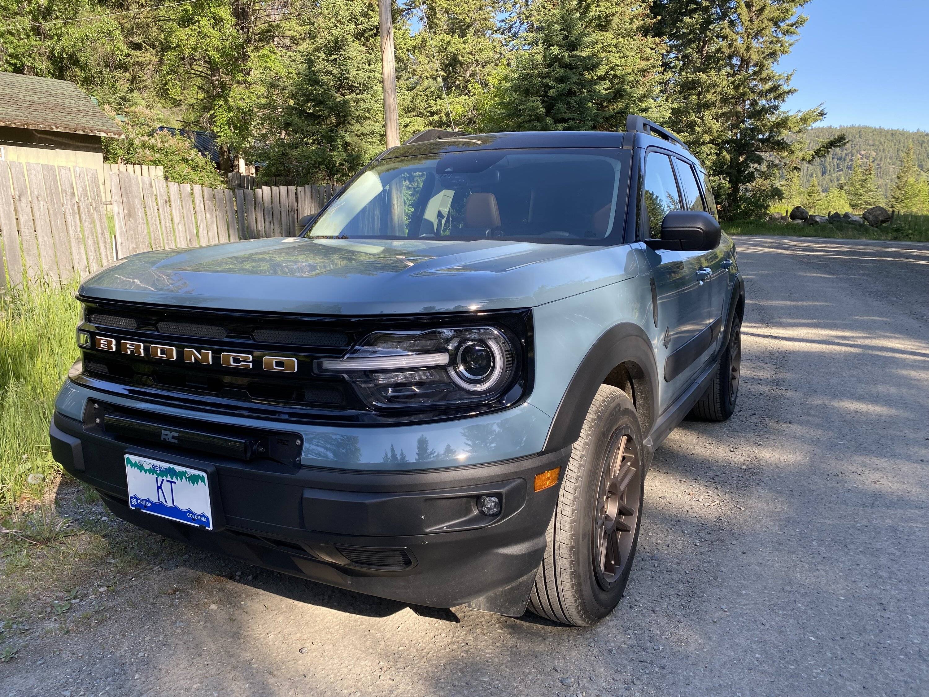 Ford Bronco Sport Black Rhino Arches bronze wheels on Area 51 IMG_4429