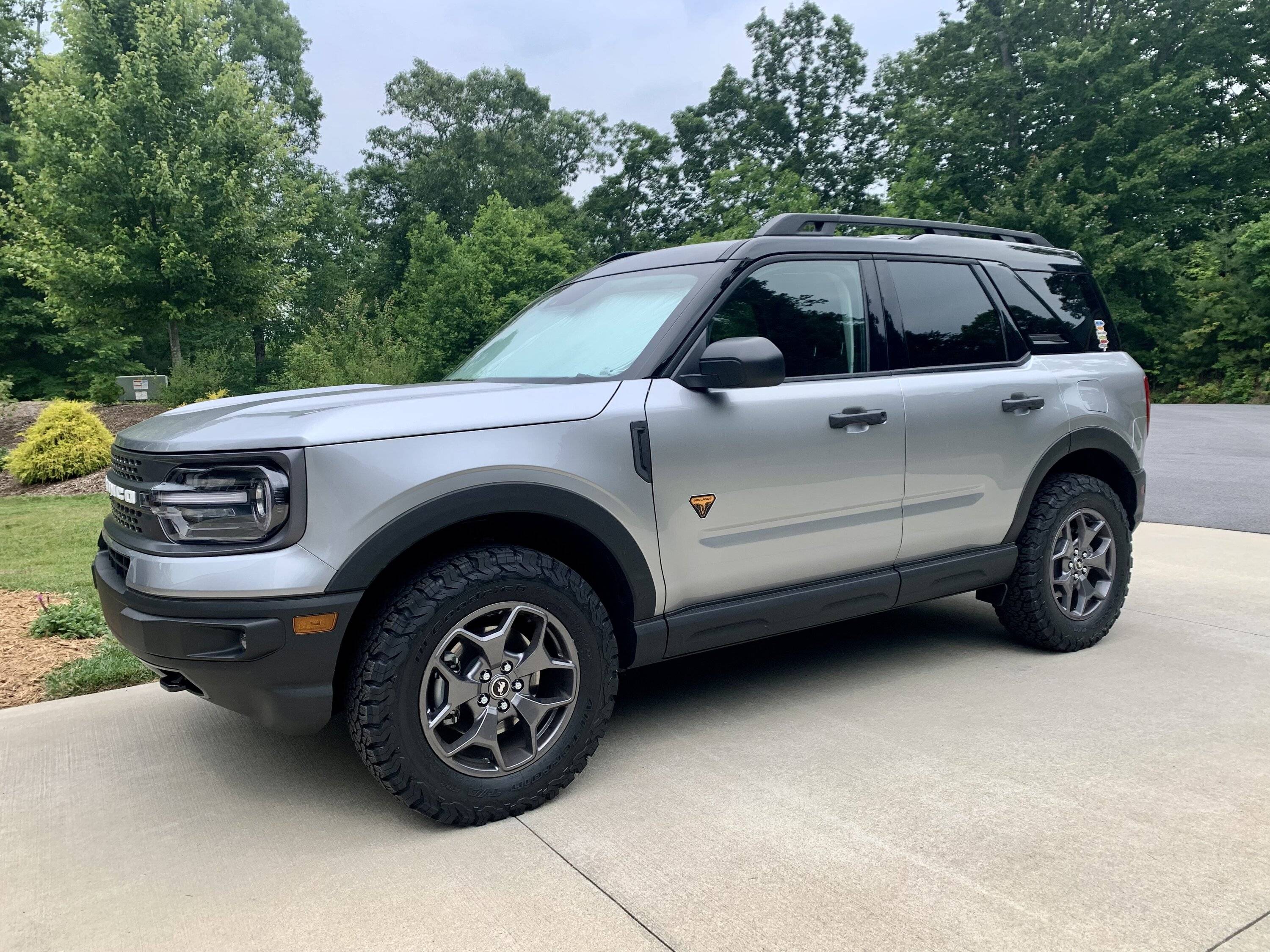 Ford Bronco Sport BFG KO2 (or Falken WildPeaks) without lift on Badlands, 235/65/17 or 245/65/17 ?? IMG_0718