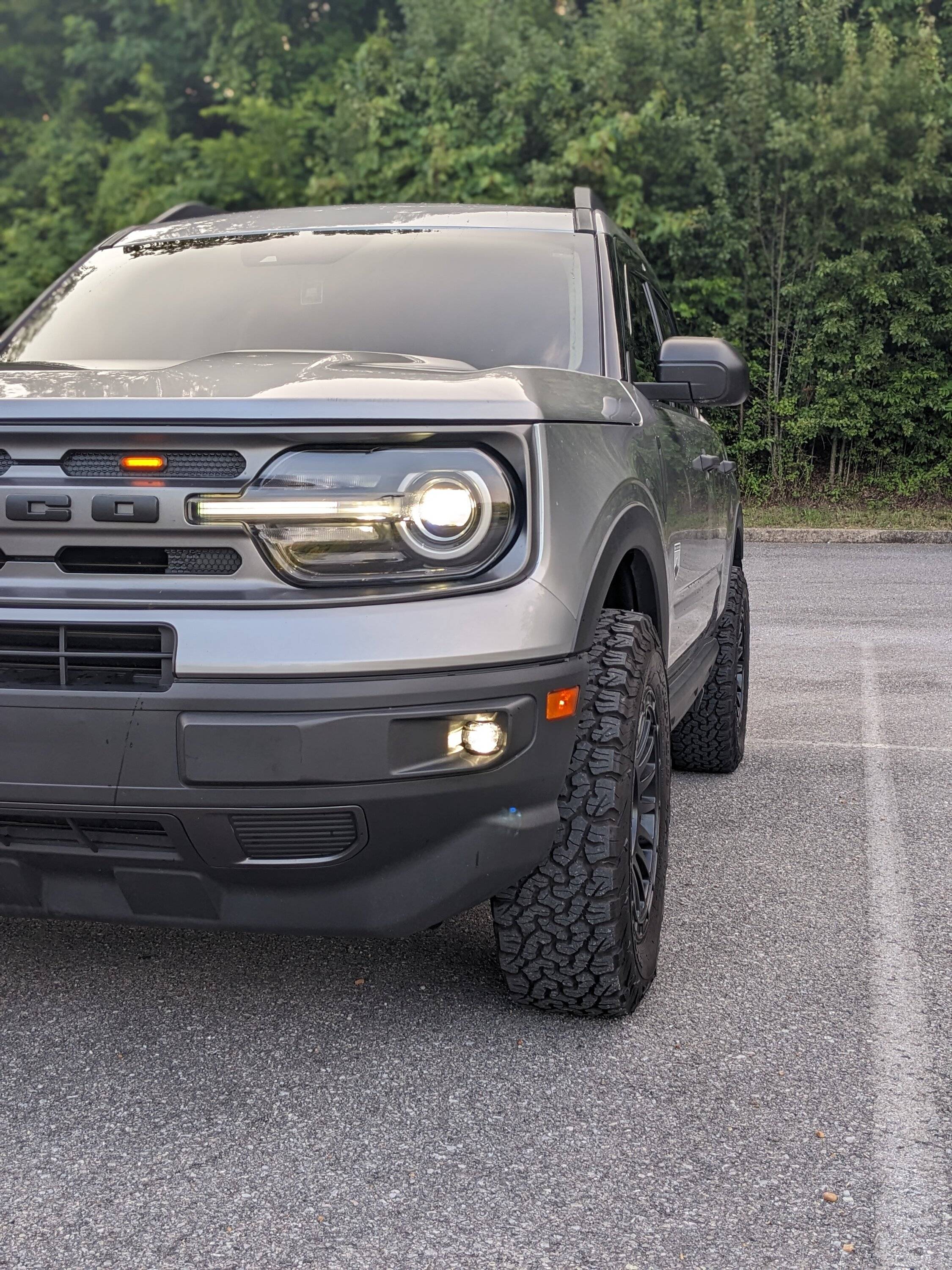 Ford Bronco Sport Just Purchased Tuesday, picking her up from the dealership tomorrow! Big Bend Iconic Silver, previous owner set it up nice. PXL_20230613_233741974.PORTRAIT