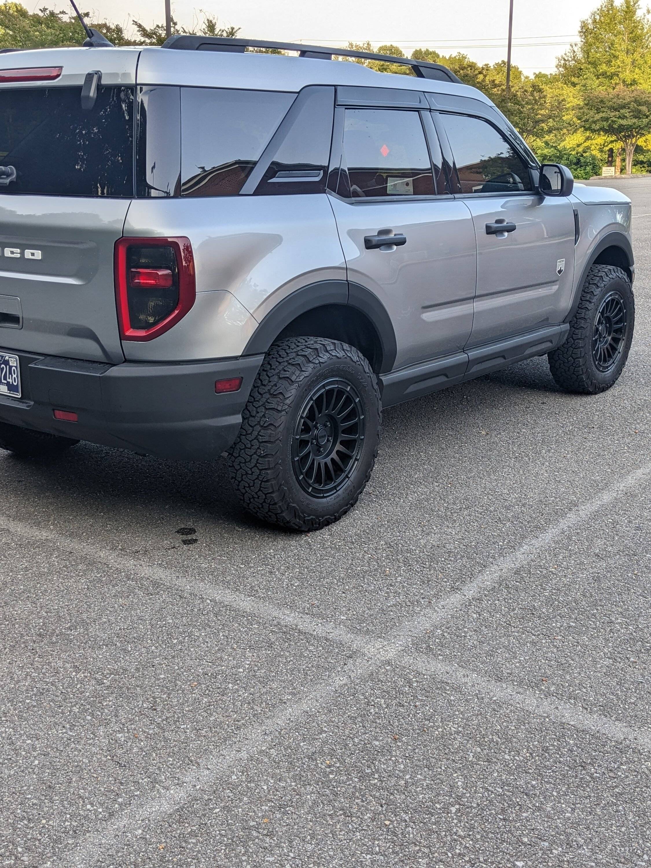 Ford Bronco Sport Just Purchased Tuesday, picking her up from the dealership tomorrow! Big Bend Iconic Silver, previous owner set it up nice. PXL_20230613_234035672.PORTRAIT.ORIGINAL