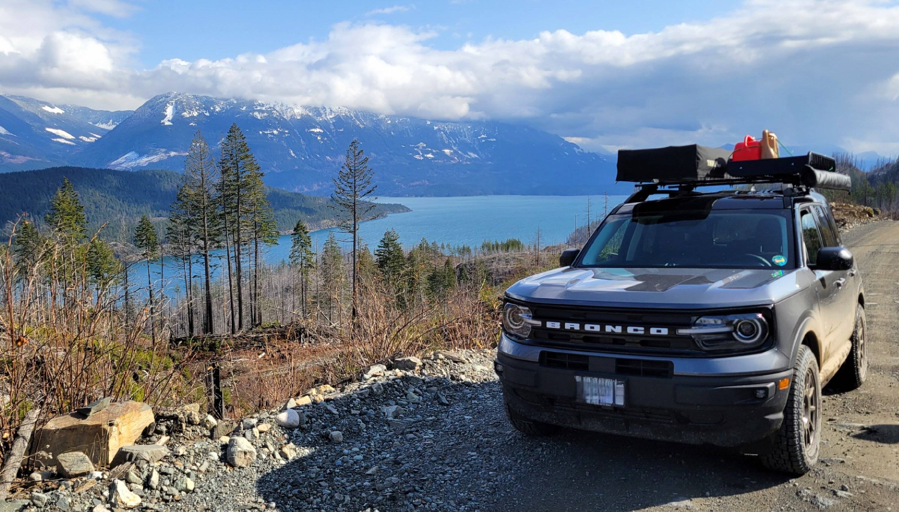 Ford Bronco Sport Rooftop Tent Recommendation for a Big Bend BS with 53’ Thule Wingbar Evo crossbars 20230315_143634