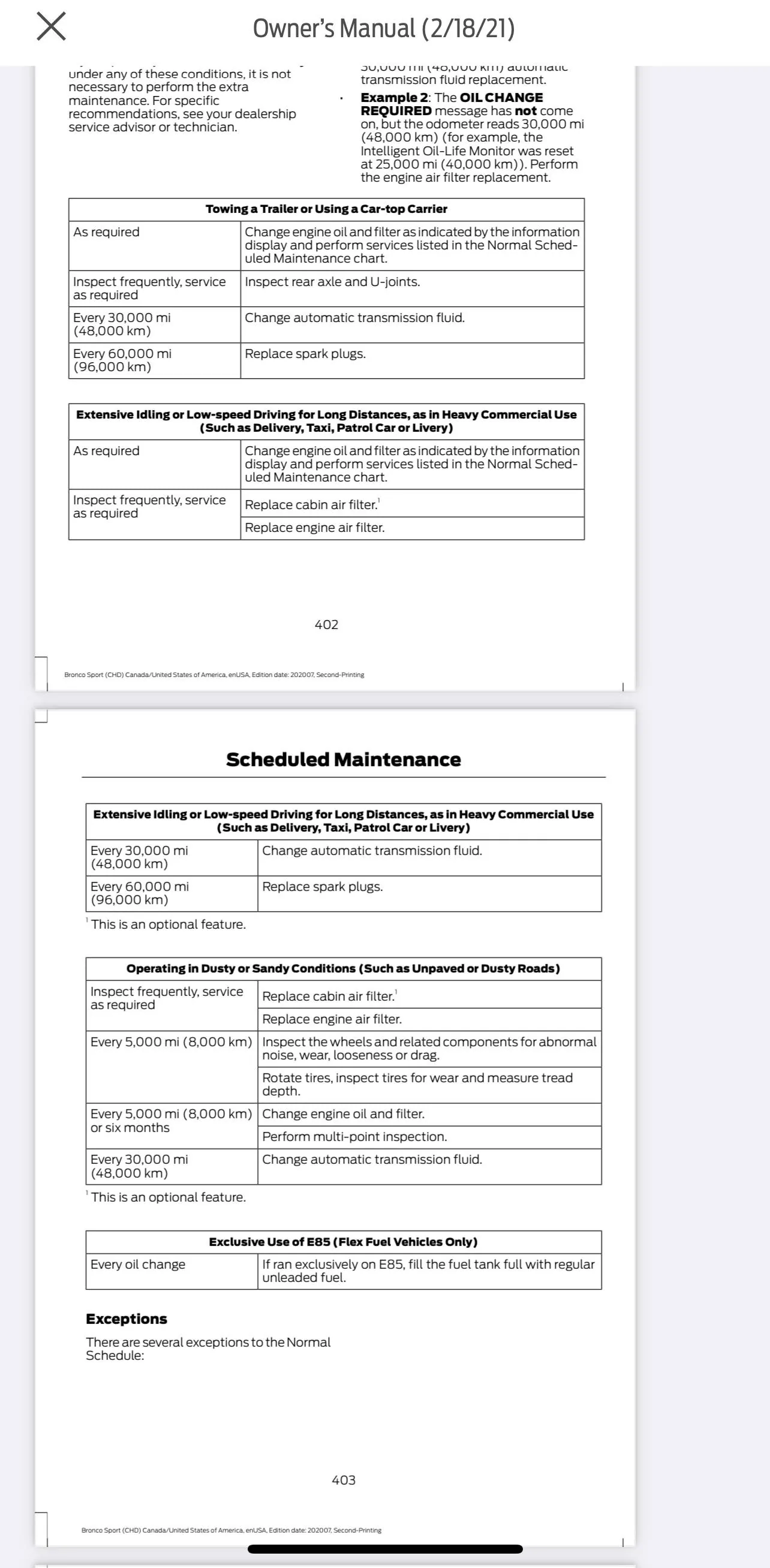 Ford Bronco Sport Anyone planning on doing 25k or 30k mile fluid flush? IMG_0750