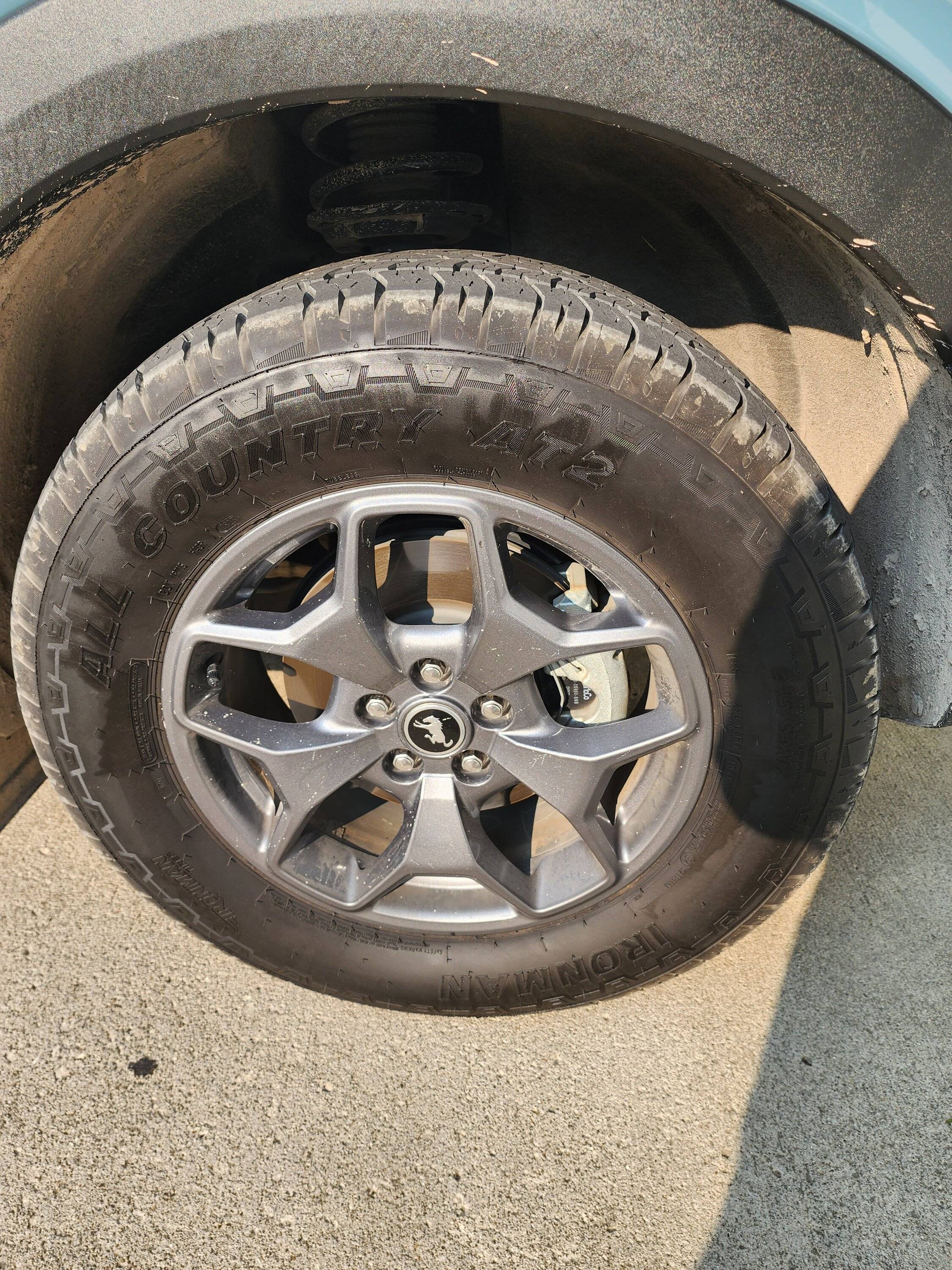 Ford Bronco Sport Stir the 245/65/17 tire pot 20230618_184639