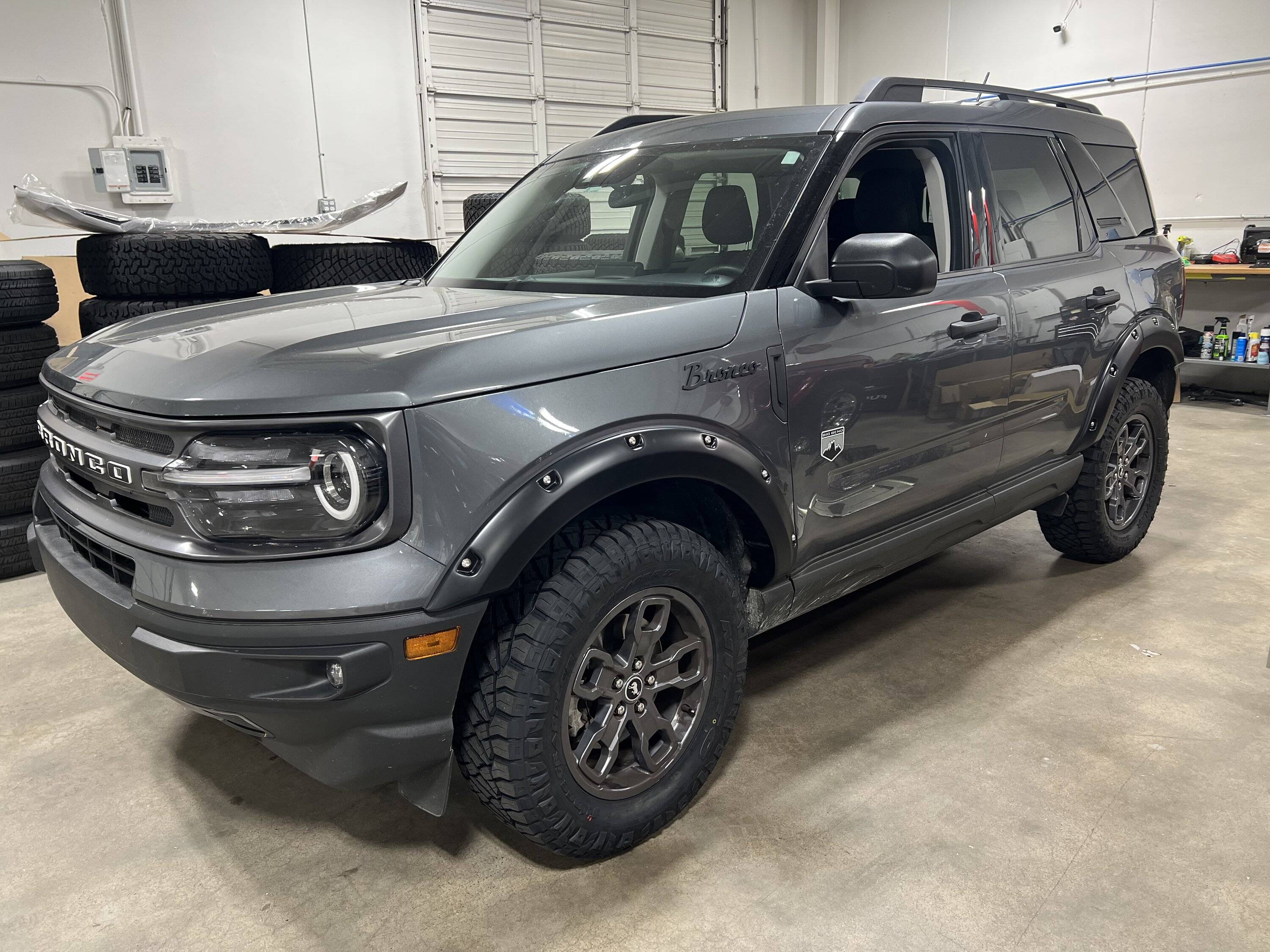 Ford Bronco Sport Fat or thin fender flares IMG_6110