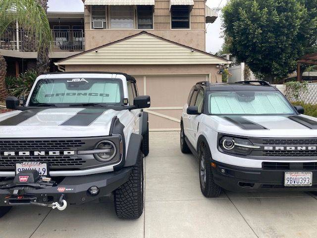 Ford Bronco Sport What's your other ride(s)? BothBroncs