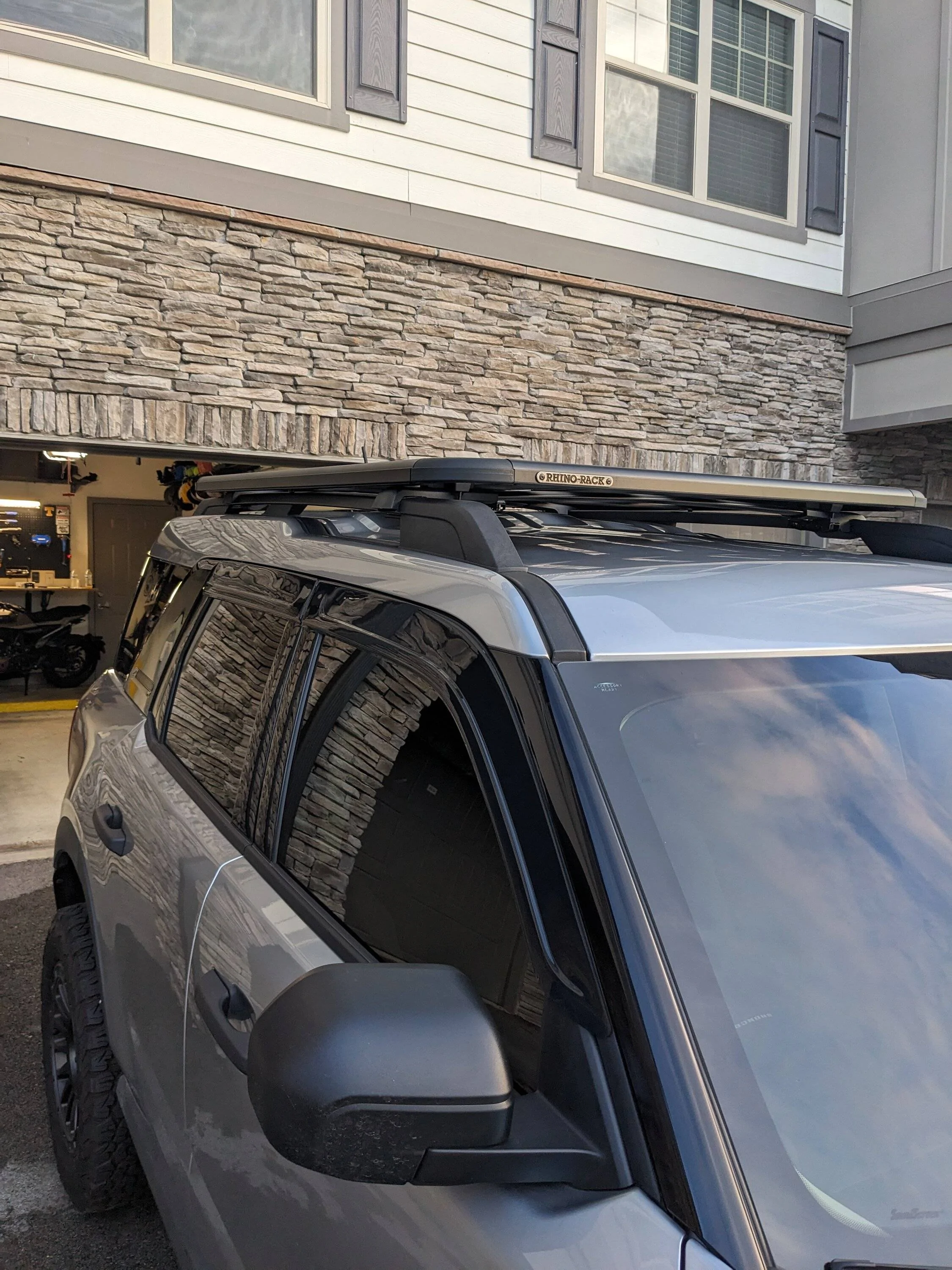 Ford Bronco Sport Just Purchased Tuesday, picking her up from the dealership tomorrow! Big Bend Iconic Silver, previous owner set it up nice. PXL_20230623_004441679.MP