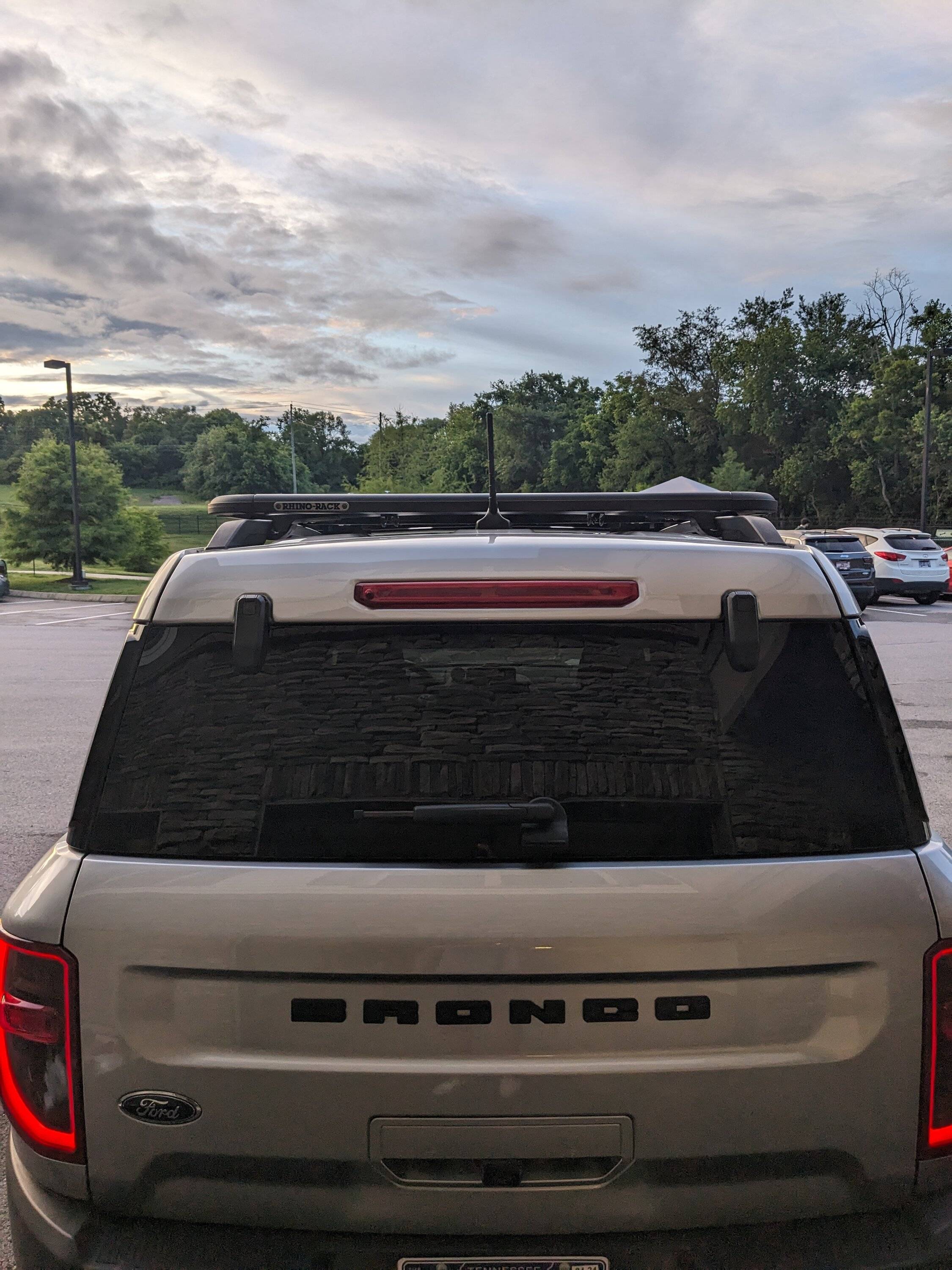 Ford Bronco Sport Just Purchased Tuesday, picking her up from the dealership tomorrow! Big Bend Iconic Silver, previous owner set it up nice. PXL_20230623_004508243.MP
