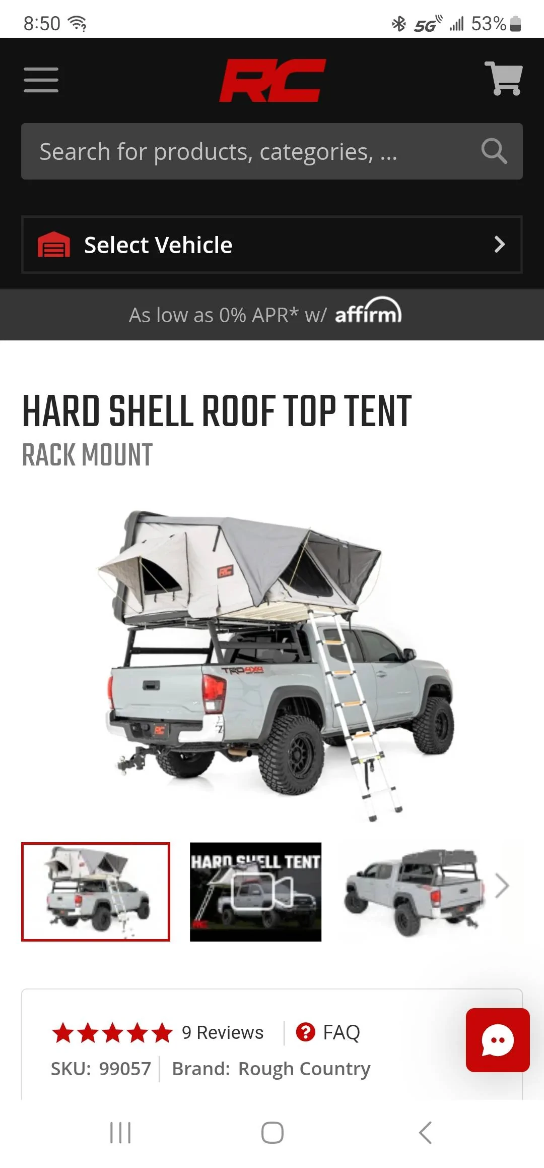 Ford Bronco Sport Rough country hard shell tent Screenshot_20230626_205036_Samsung Internet