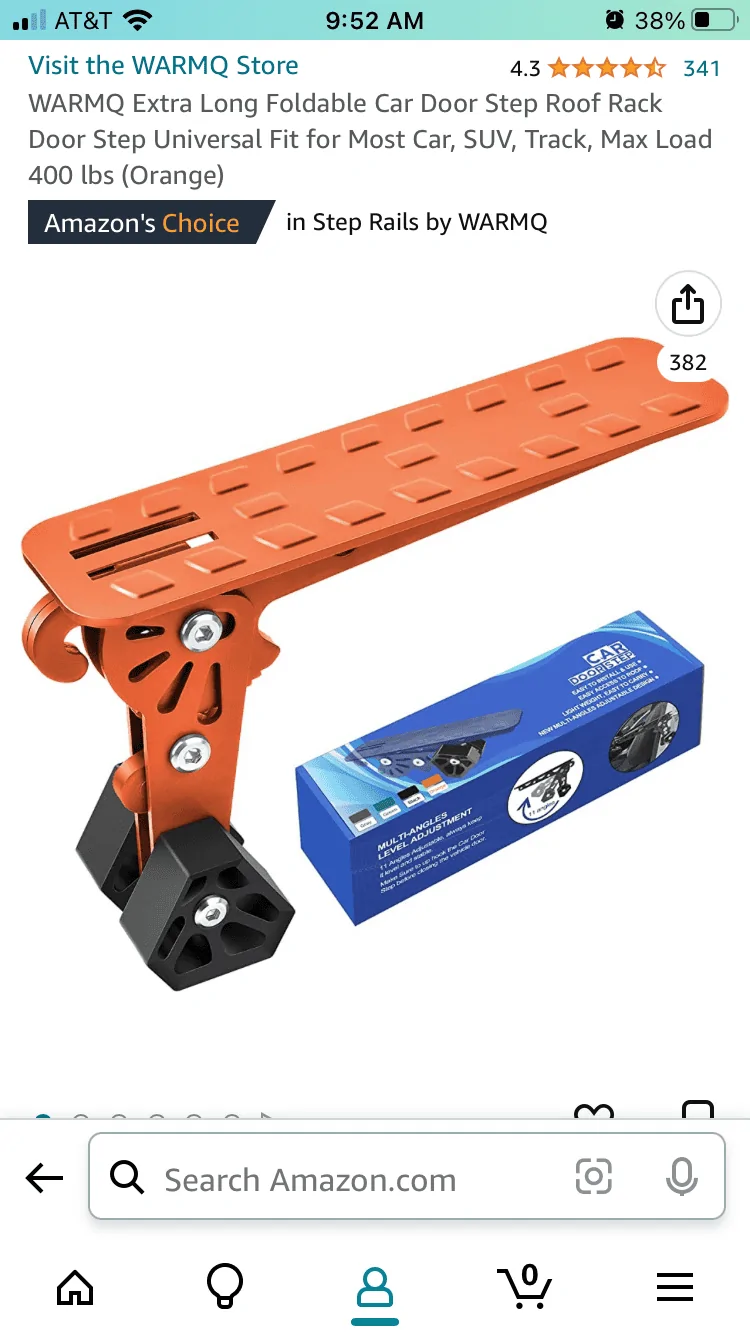 Ford Bronco Sport Handy step IMG_3209