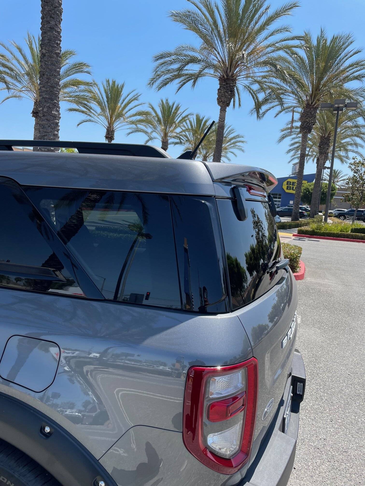 Ford Bronco Sport Anyone have rear spoiler? IMG_6827