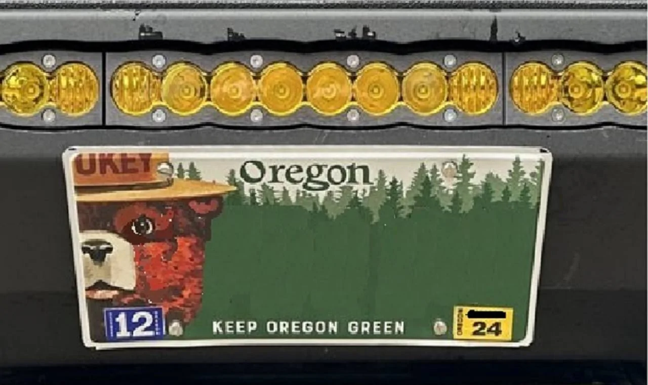 Ford Bronco Sport How many fasteners hold the front and rear license plates? hidden bracket