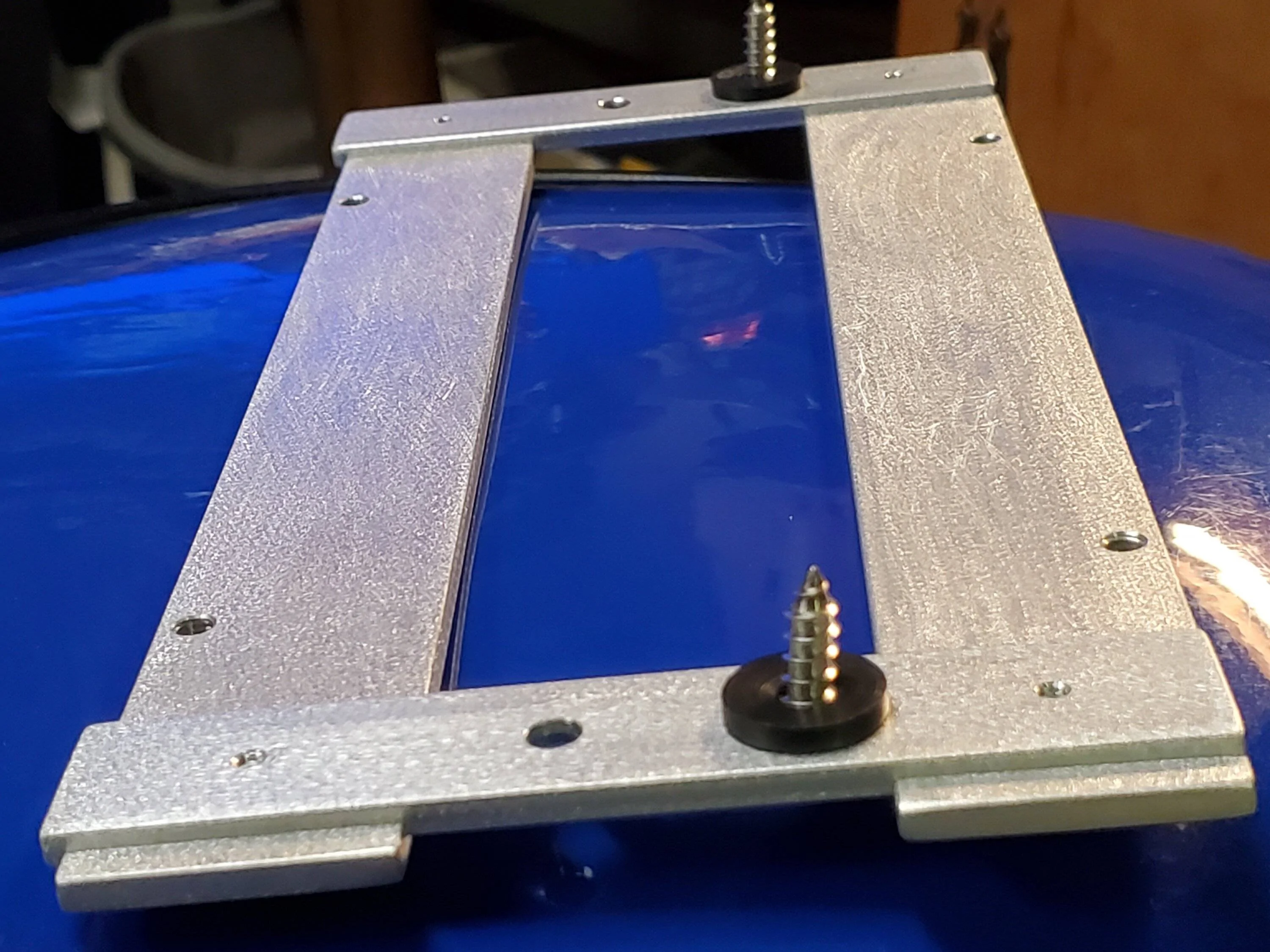 Ford Bronco Sport How many fasteners hold the front and rear license plates? 20221023_204514