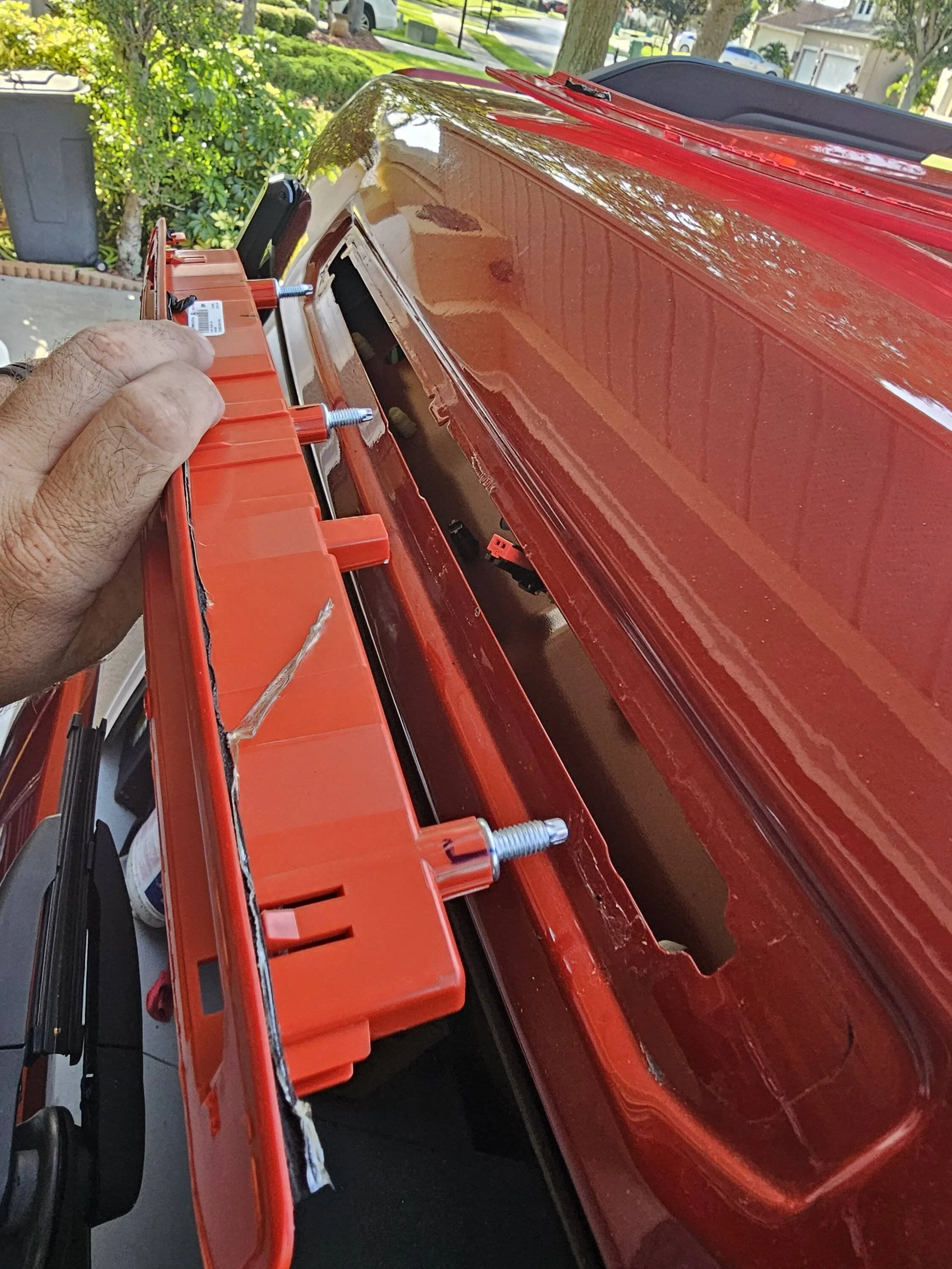 Ford Bronco Sport 3rd Brake Light Removal 20230630_085438