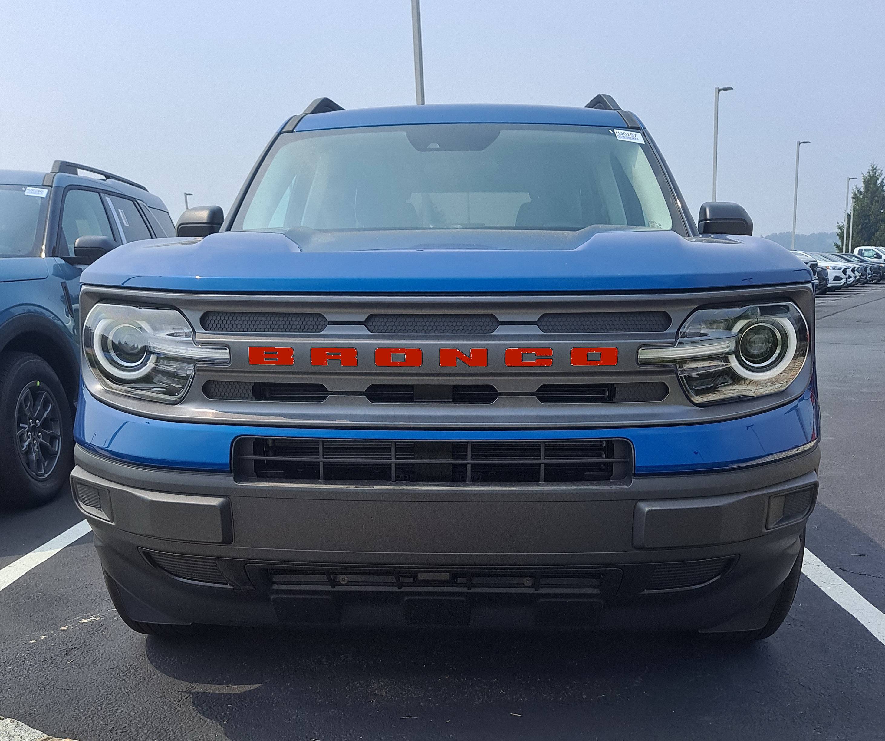 Ford Bronco Sport Favorite Color poll 20230630_145427 Front with Red Accents