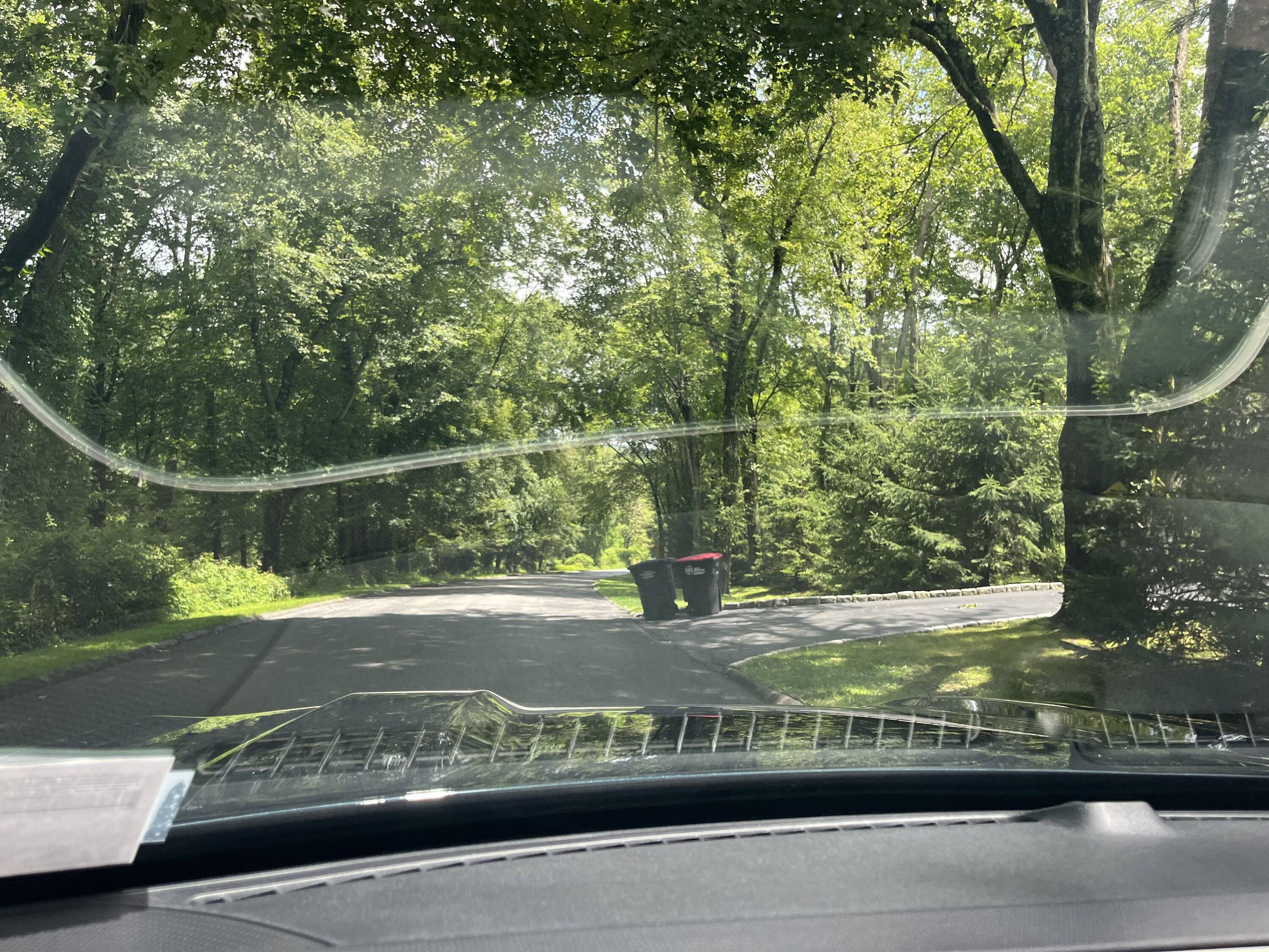 Ford Bronco Sport Heritage Glare From Retro Dashboard Trim IMG_2869