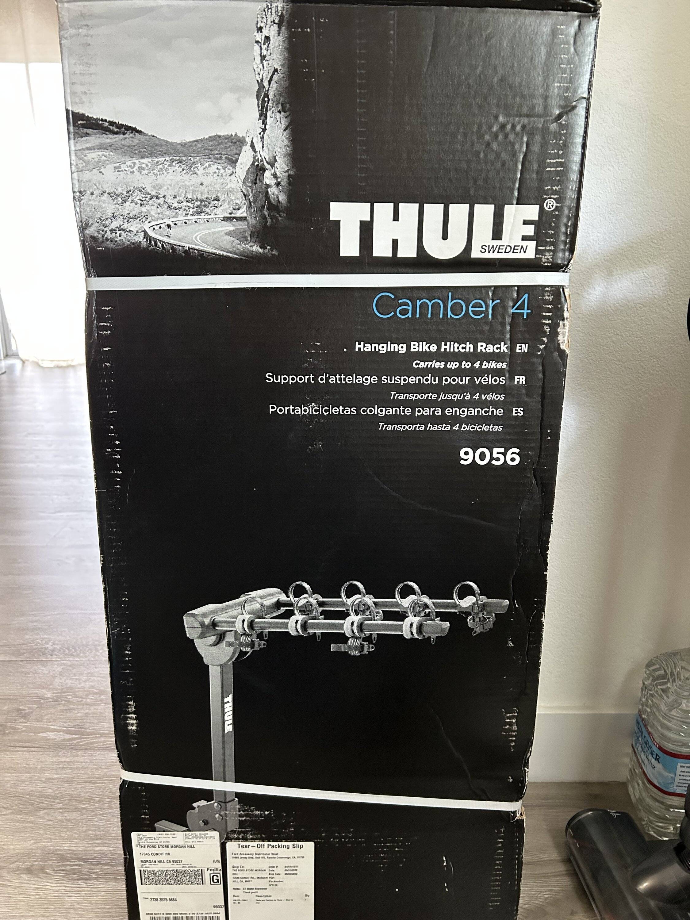 Ford Bronco Sport For Sale: Thule Camber 4 Bike Rack - Still in box - $250 OBO ThuleCamber4_A