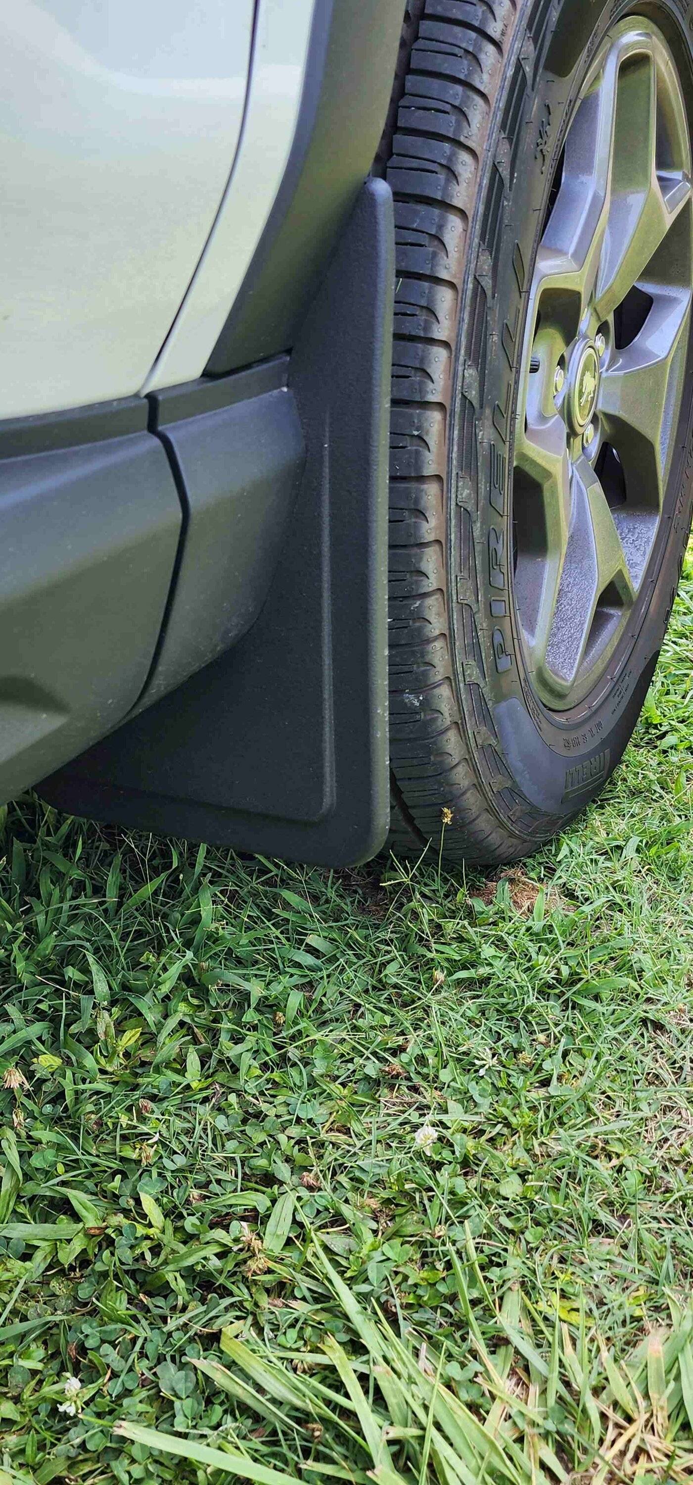 Ford Bronco Sport Who makes the best small front mud guards? Front mud flap 002