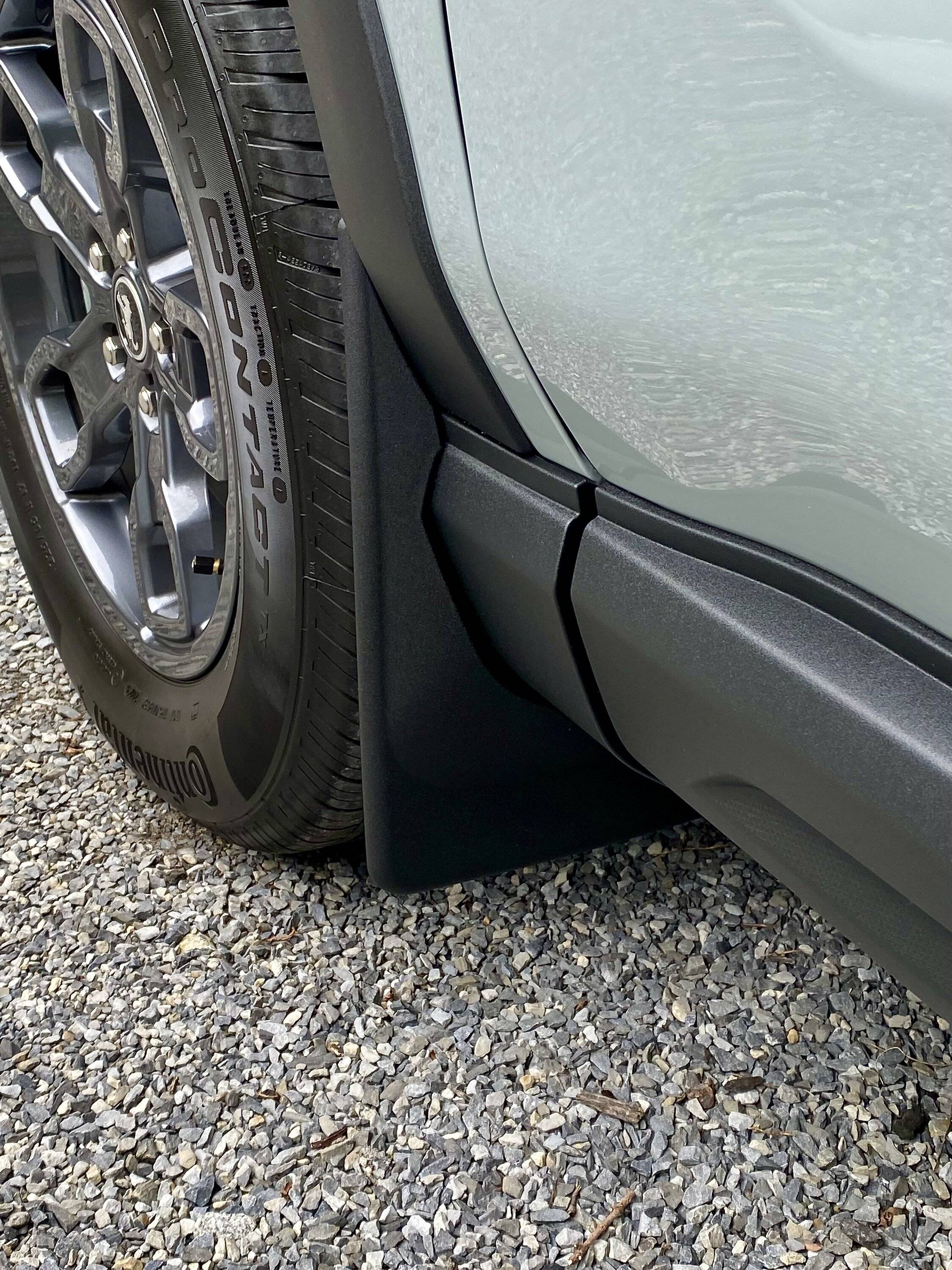 Ford Bronco Sport Who makes the best small front mud guards? IMG_2061