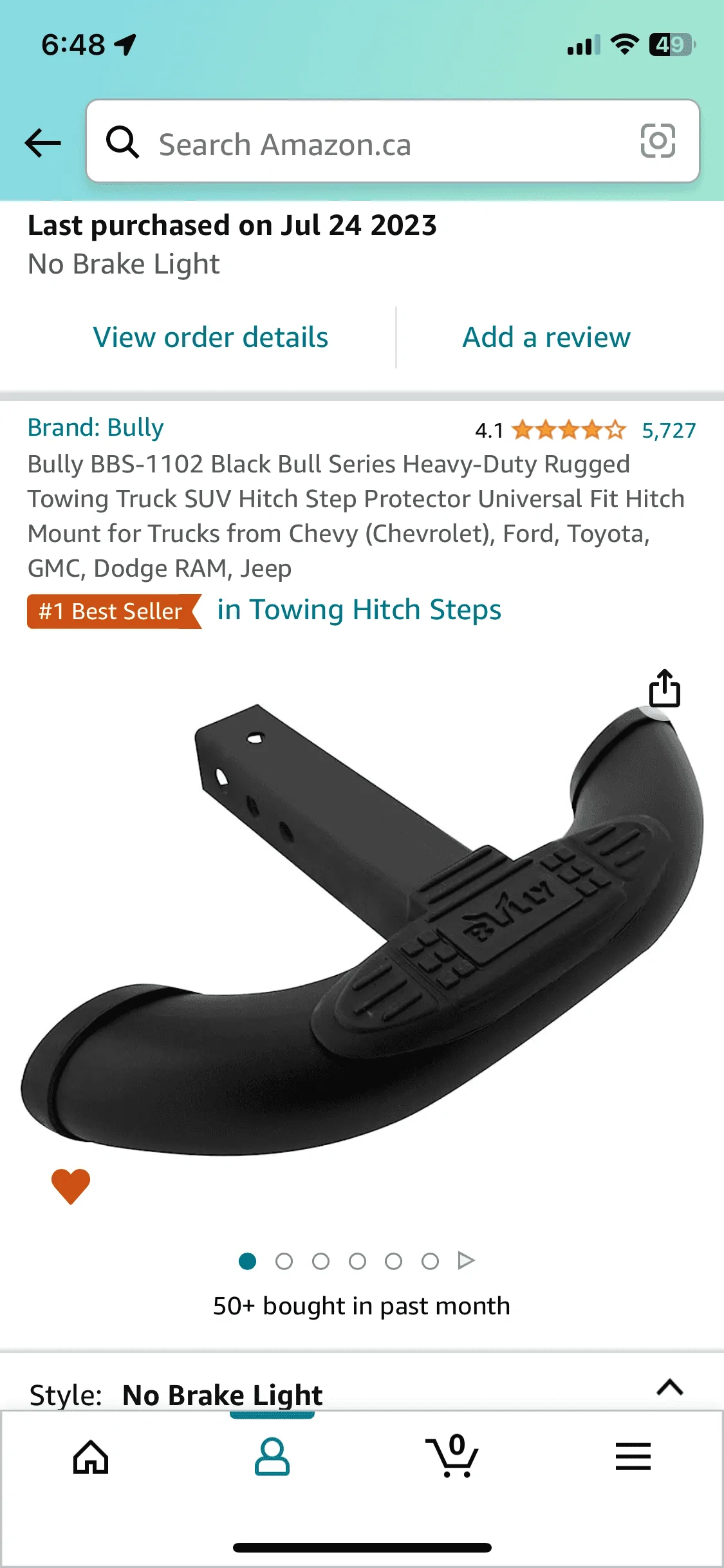 Ford Bronco Sport So happy I got the BS with the trailer package. IMG_5525