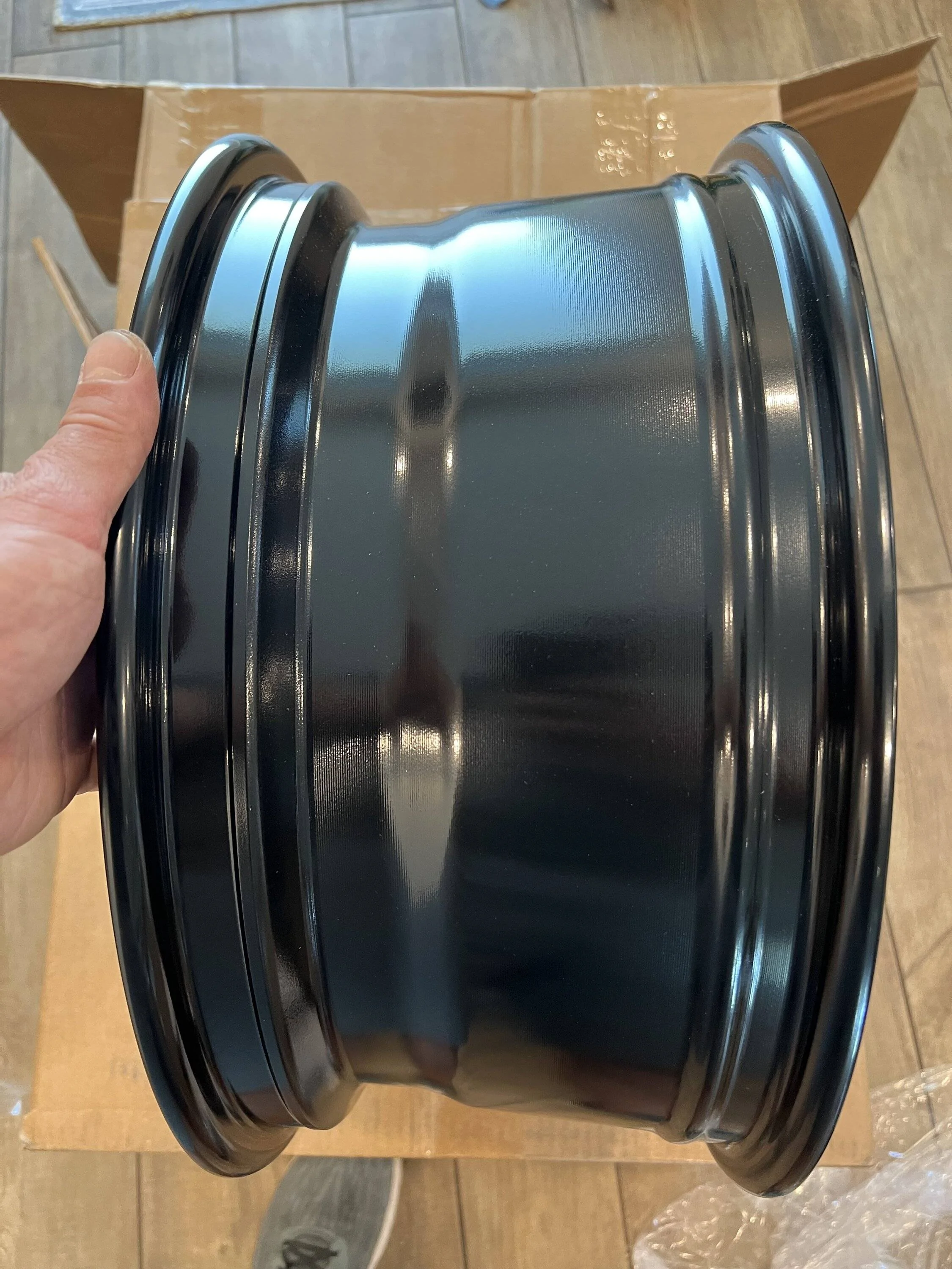 Ford Bronco Sport Wider Wheel in Stock Wheel Well IMG_4705