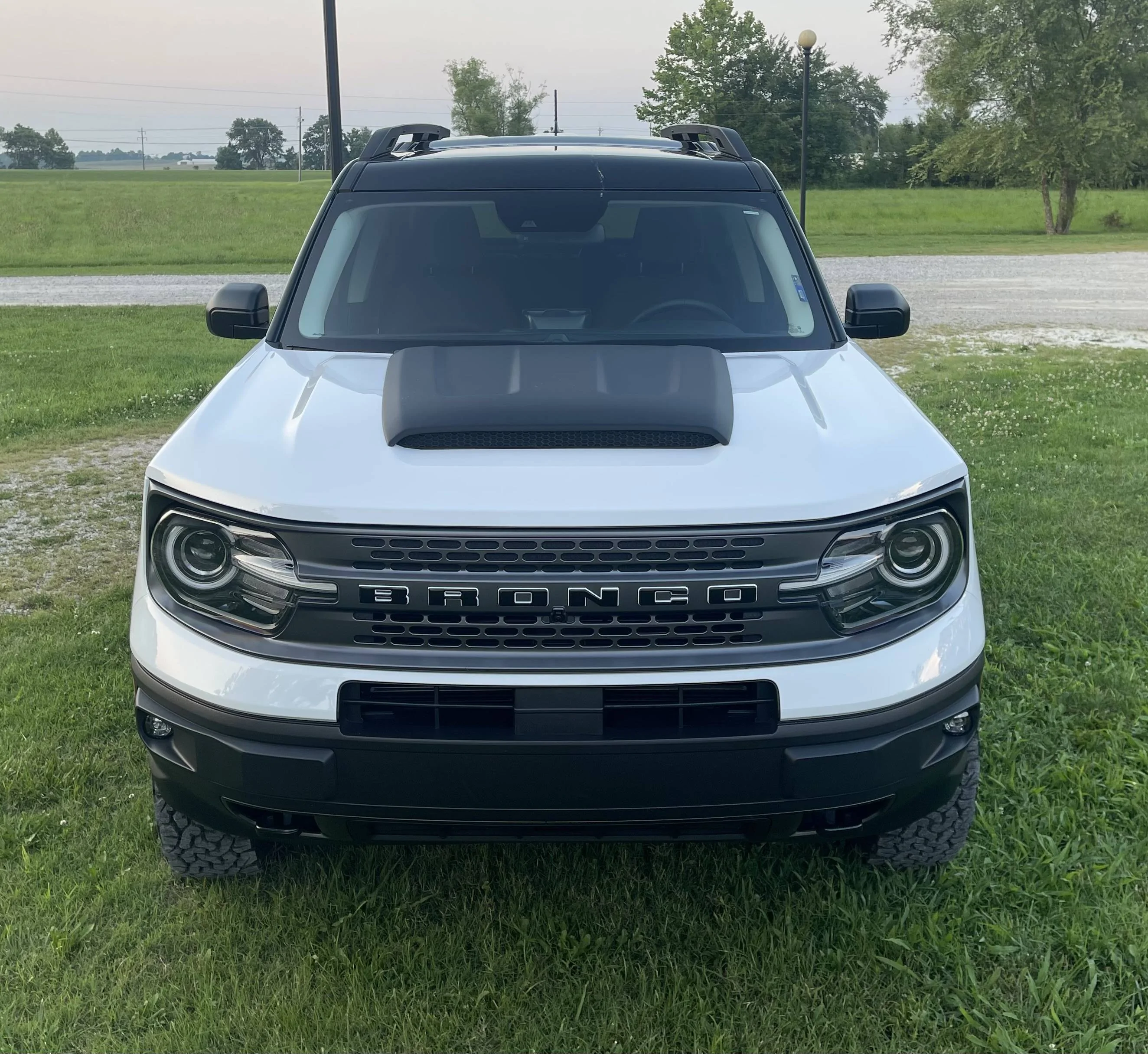 Ford Bronco Sport KO2’s and Hood Scoop. Badlands build is done! IMG_3023