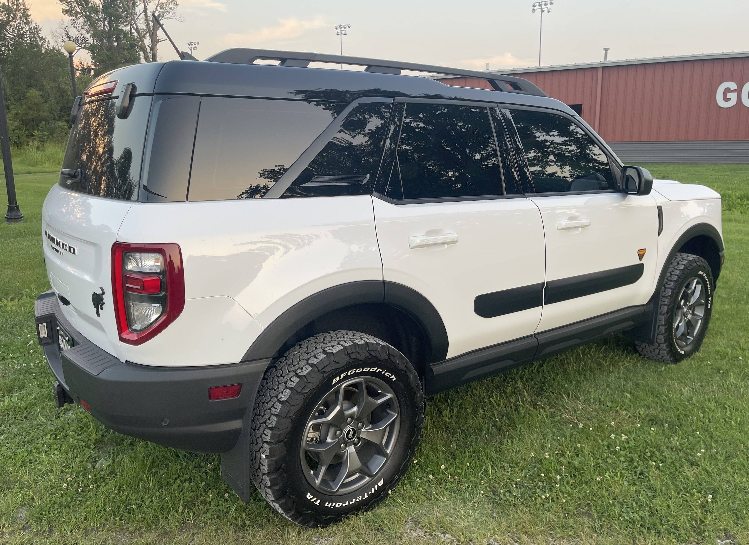 Ford Bronco Sport KO2’s and Hood Scoop. Badlands build is done! IMG_3022