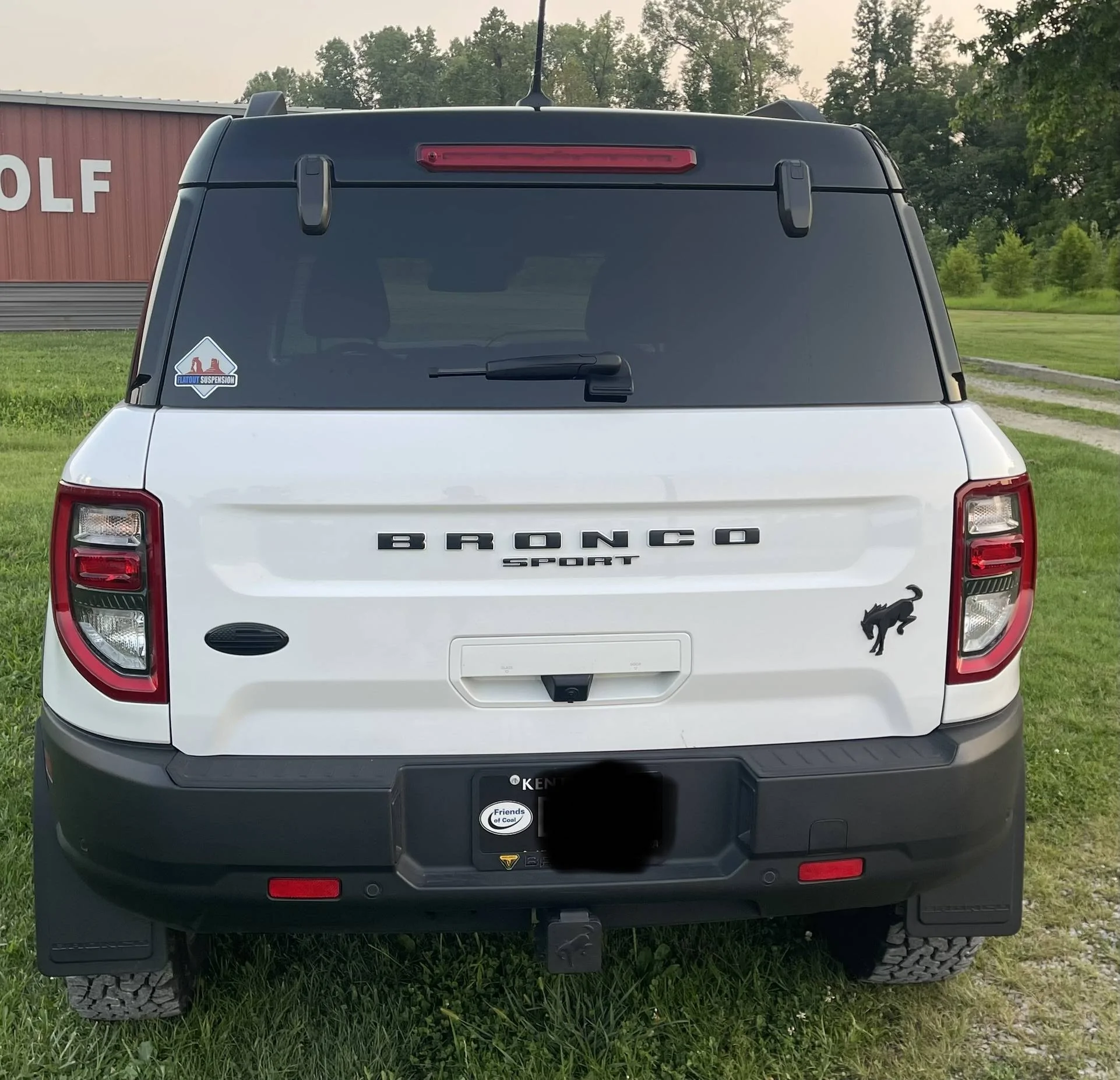 Ford Bronco Sport KO2’s and Hood Scoop. Badlands build is done! IMG_3021