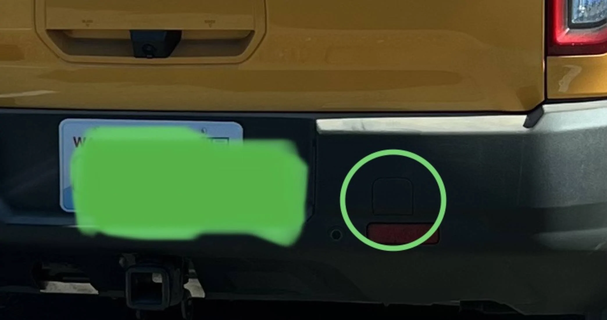 Ford Bronco Sport Tow Hook IMG_2010