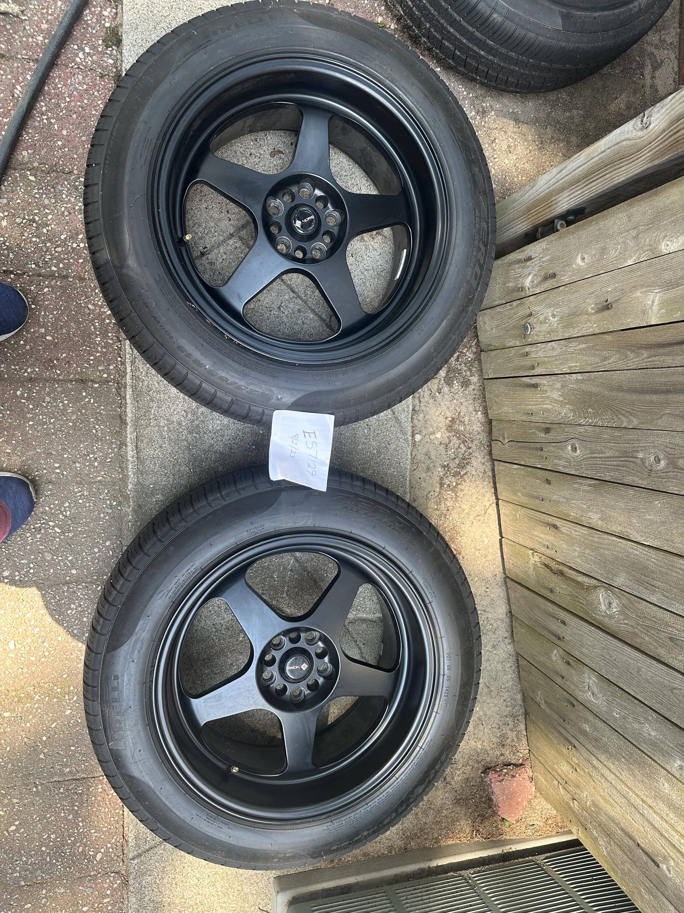 Ford Bronco Sport 18” Staggered Vors SP1 225/60/18 Pirelli PZero Plus $550 IMG_1133