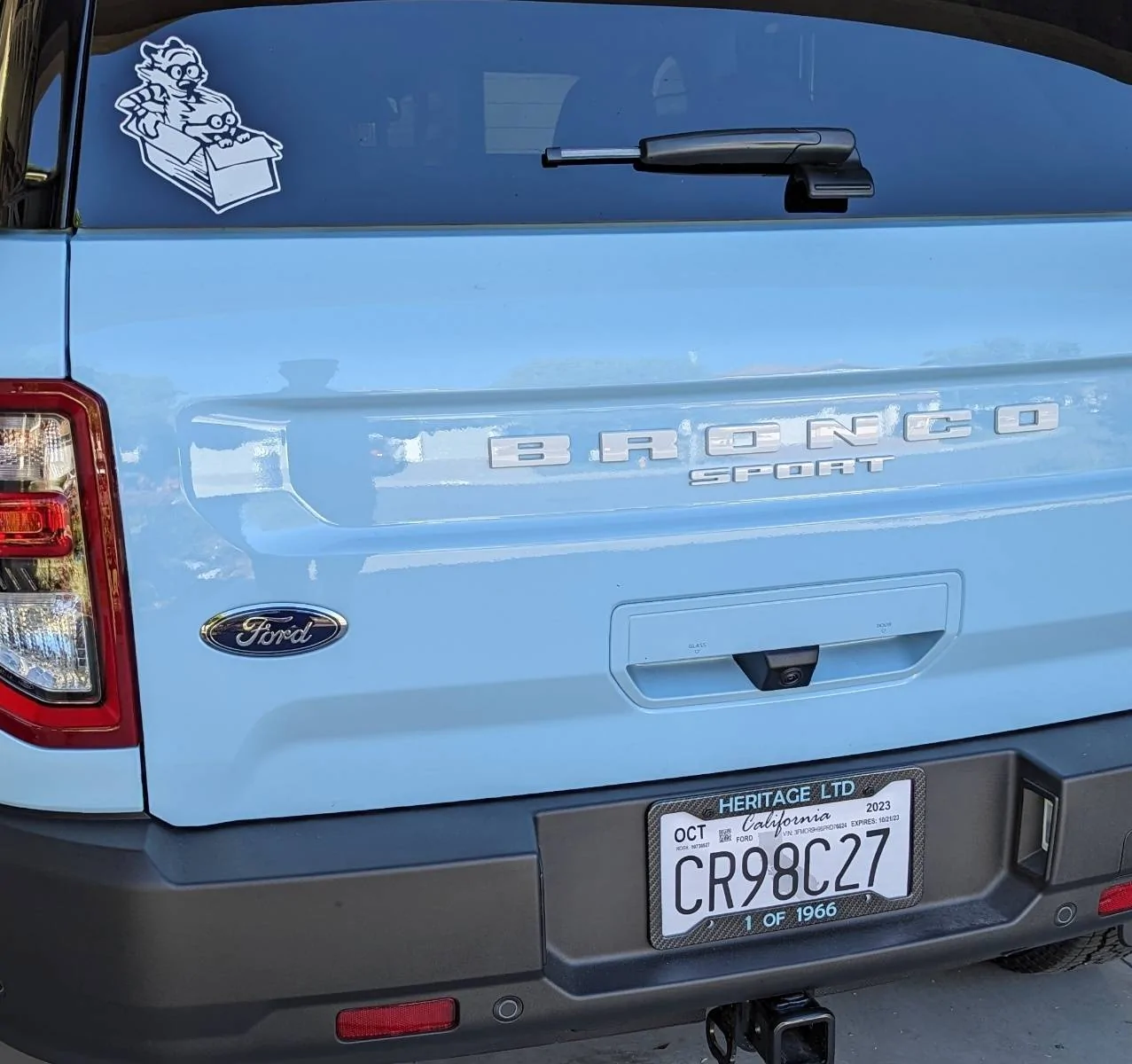 Ford Bronco Sport What did you do TO your Bronco Sport today? PXL_20230807_231141195~2